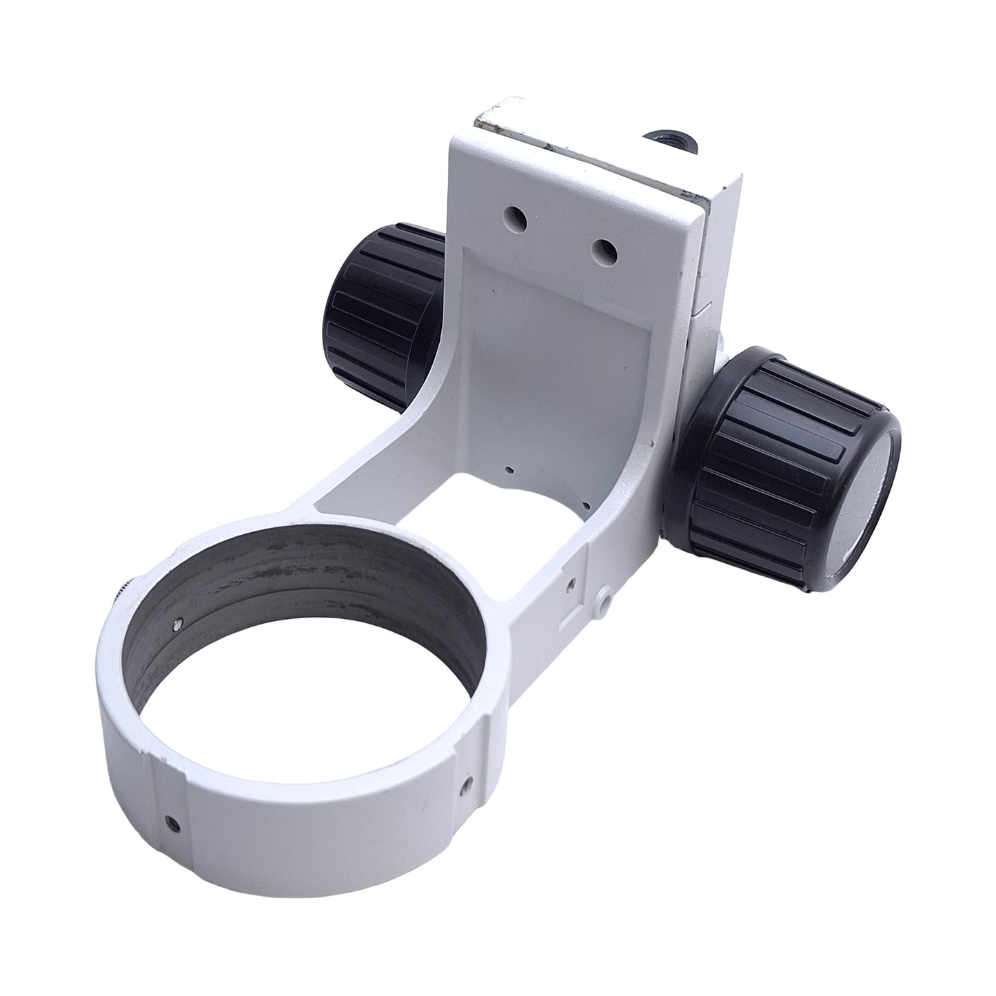 Used Scienscope SB-AB-SZ Microscope Focus Mount, ø76mm ID, 1in Travel, ø5/8in Adapter