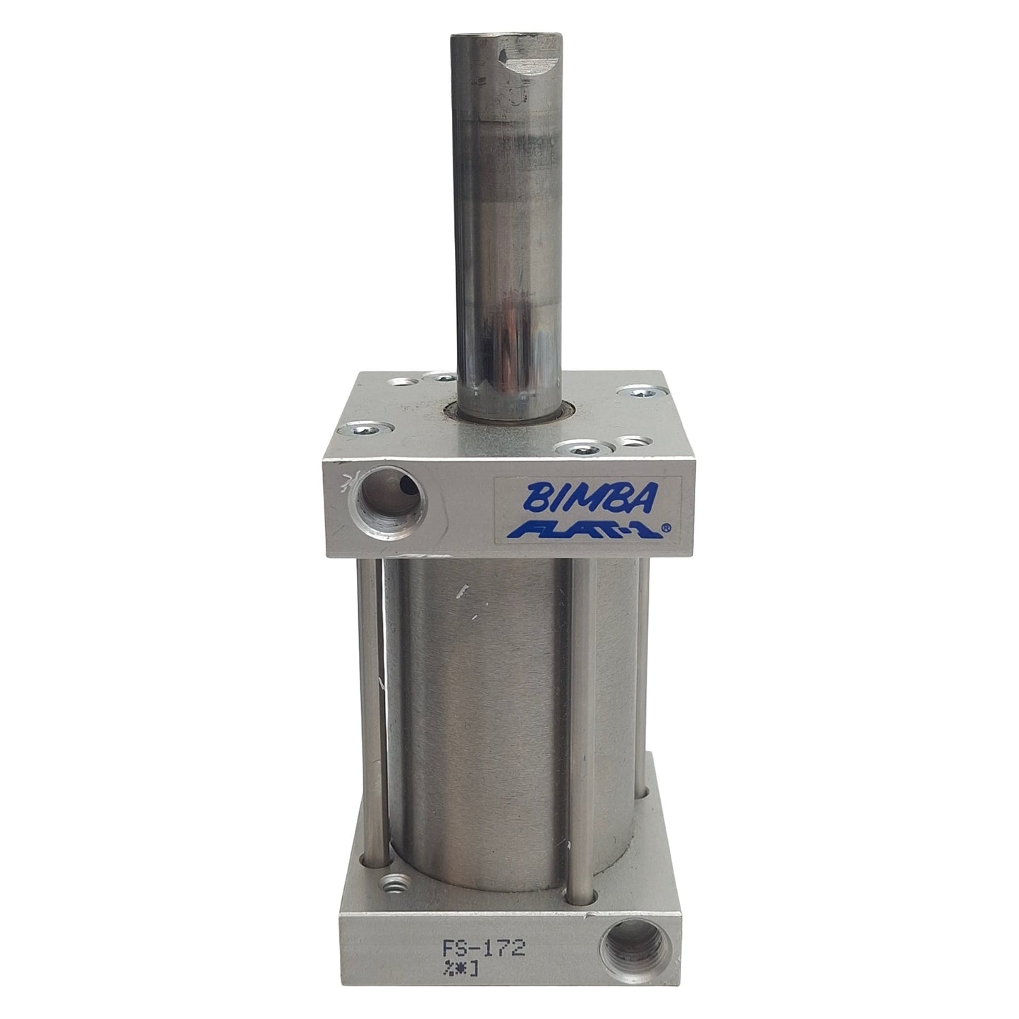 Used Bimba FS-172 FLAT-1 Pneumatic Cylinder, ø1-1/2in Bore, 2in Stroke, 1/8in NPT