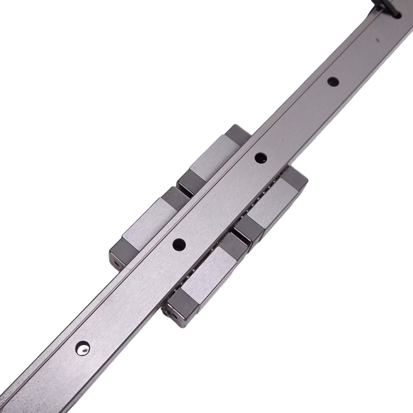 Used IKO LWLC15B (2x) Linear Guide Blocks w/ 15x560mm Rail, 32x32x16 Block, 3490N Max