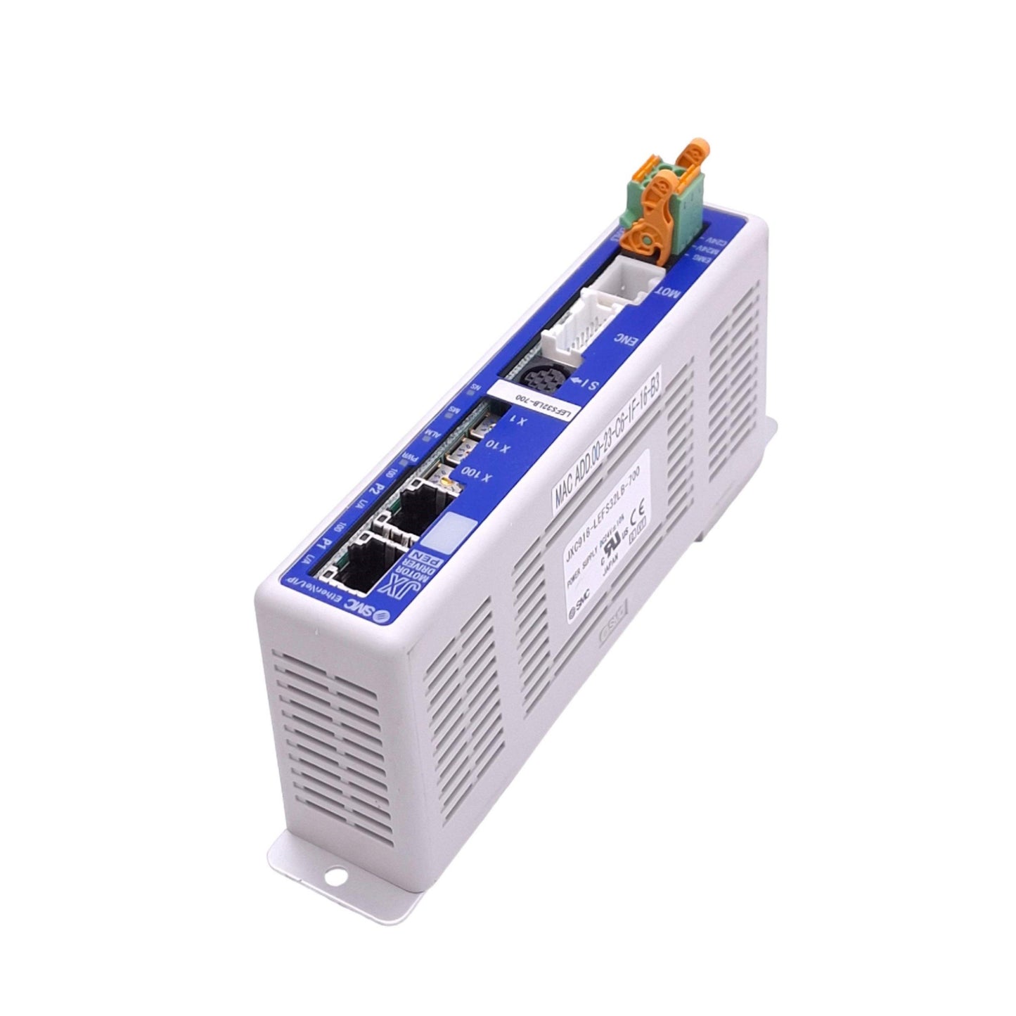 Used SMC JXC918-LEFS32LB-700 Electric Actuator Controller for LEFS32LB-700, 24VDC