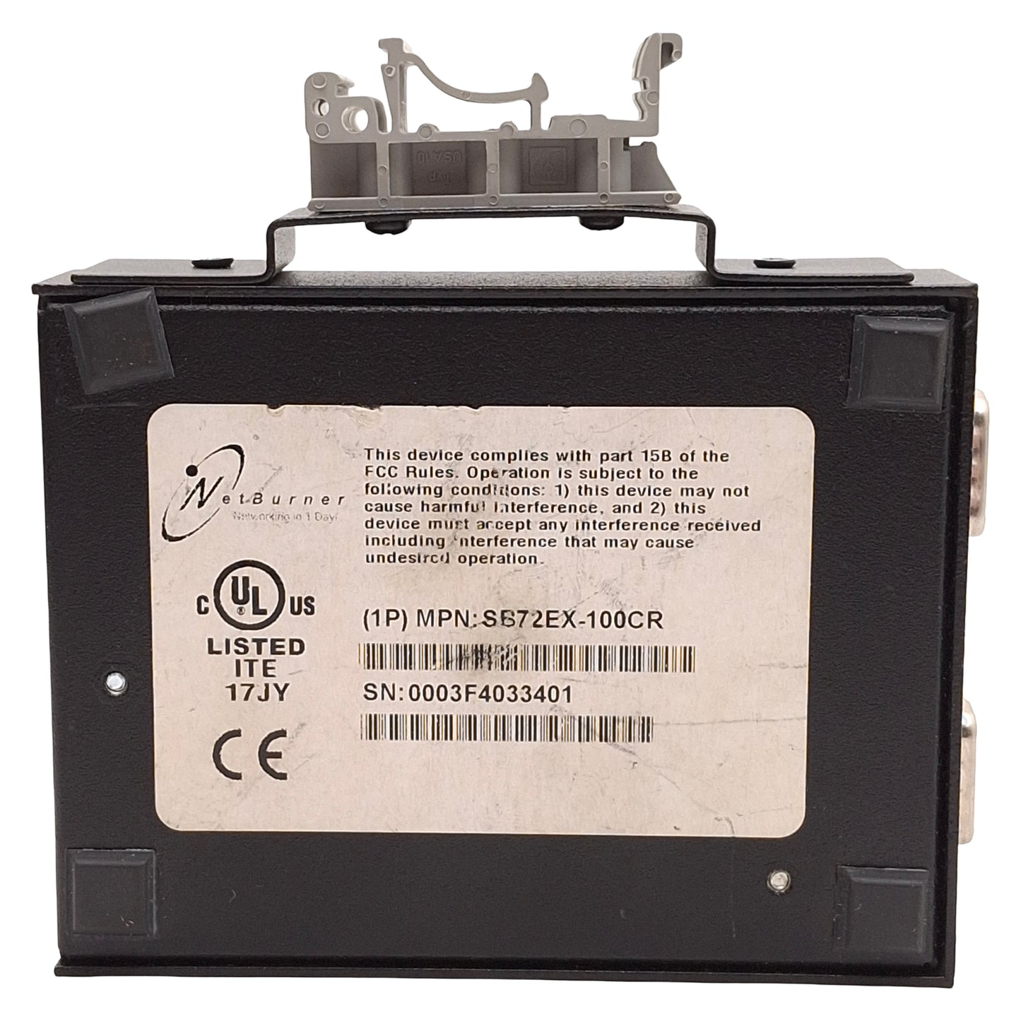 Used RTA Netburner SB72EX-100CR ASCII ControlLogix Ethernet Gateway, RS232/422/485