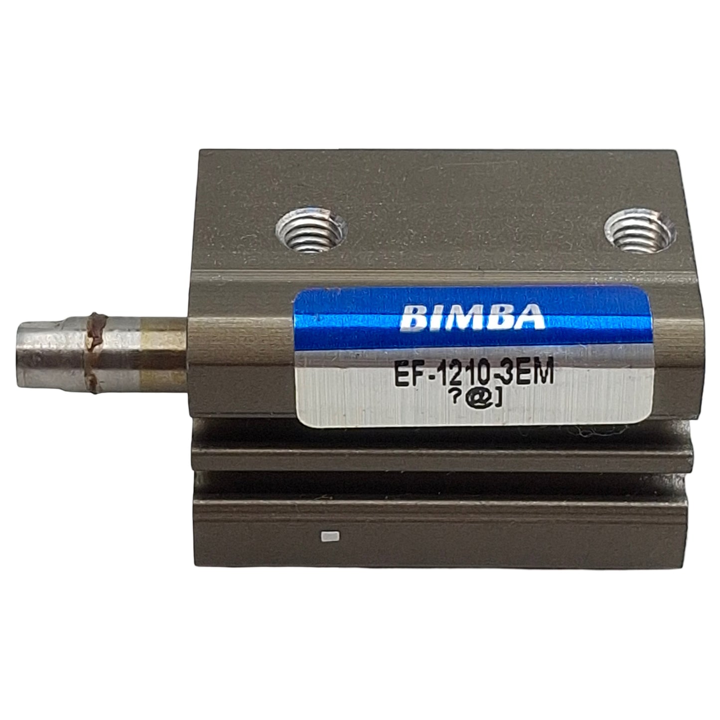 Used Bimba EF-1210-3EM Compact Cylinder, ø12mm Bore, 10mm Stroke, #10-32, 140psi