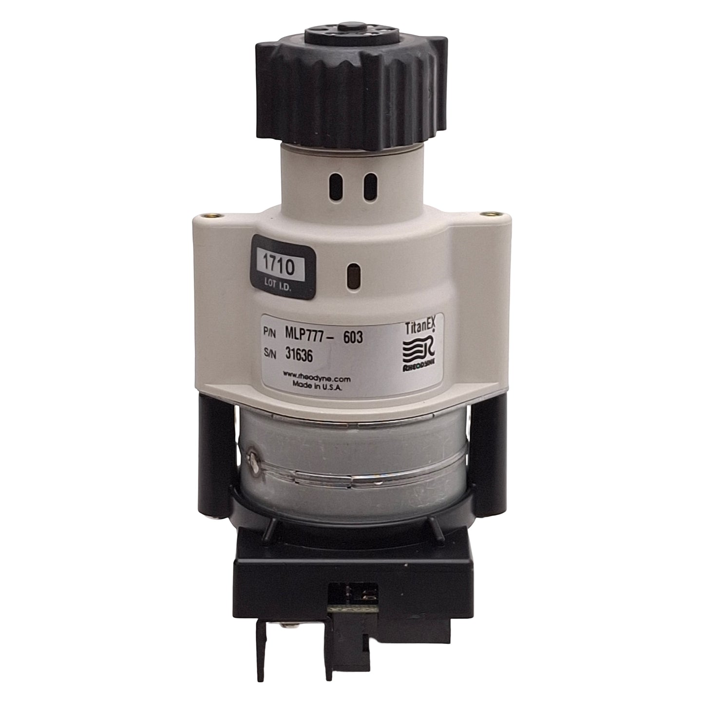 Used Rheodyne MLP777-603 TitanEX Low Pressure Fluidic Valve 2-Position 6-Port ø1/16in