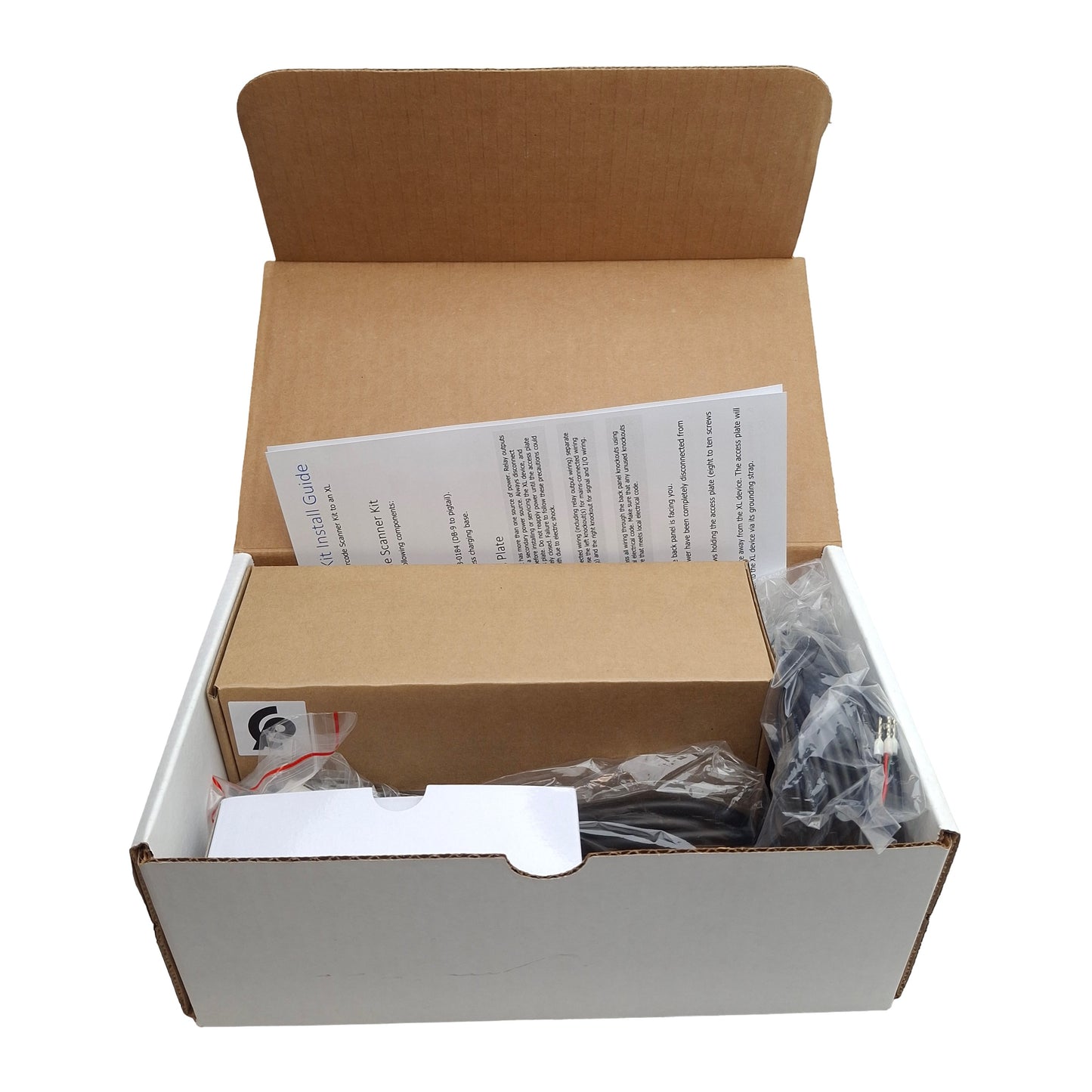 Used Vorne 93-0197 Light Industrial Barcode Scanner Kit, 1D 2D, 1280x800, 4-14VDC