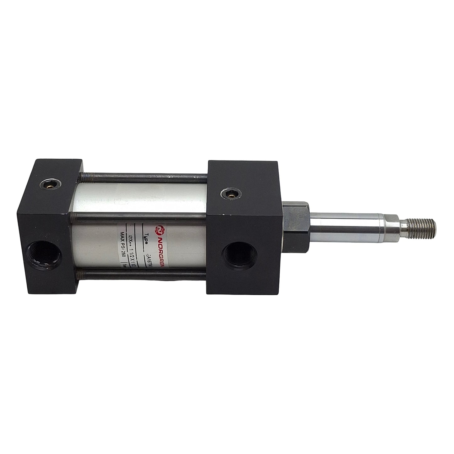 Used Norgren EA1677A1 A03-UM Pneumatic Cylinder ø1-1/2" Bore, 1-1/2" Stroke, 3/8" NPT