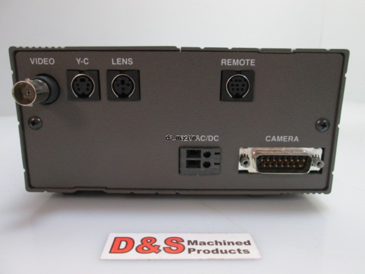 Used Cohu 8295-1000/0000 High Performance Color CCD Camera 12V AC/DC, W/ 8290 Camera