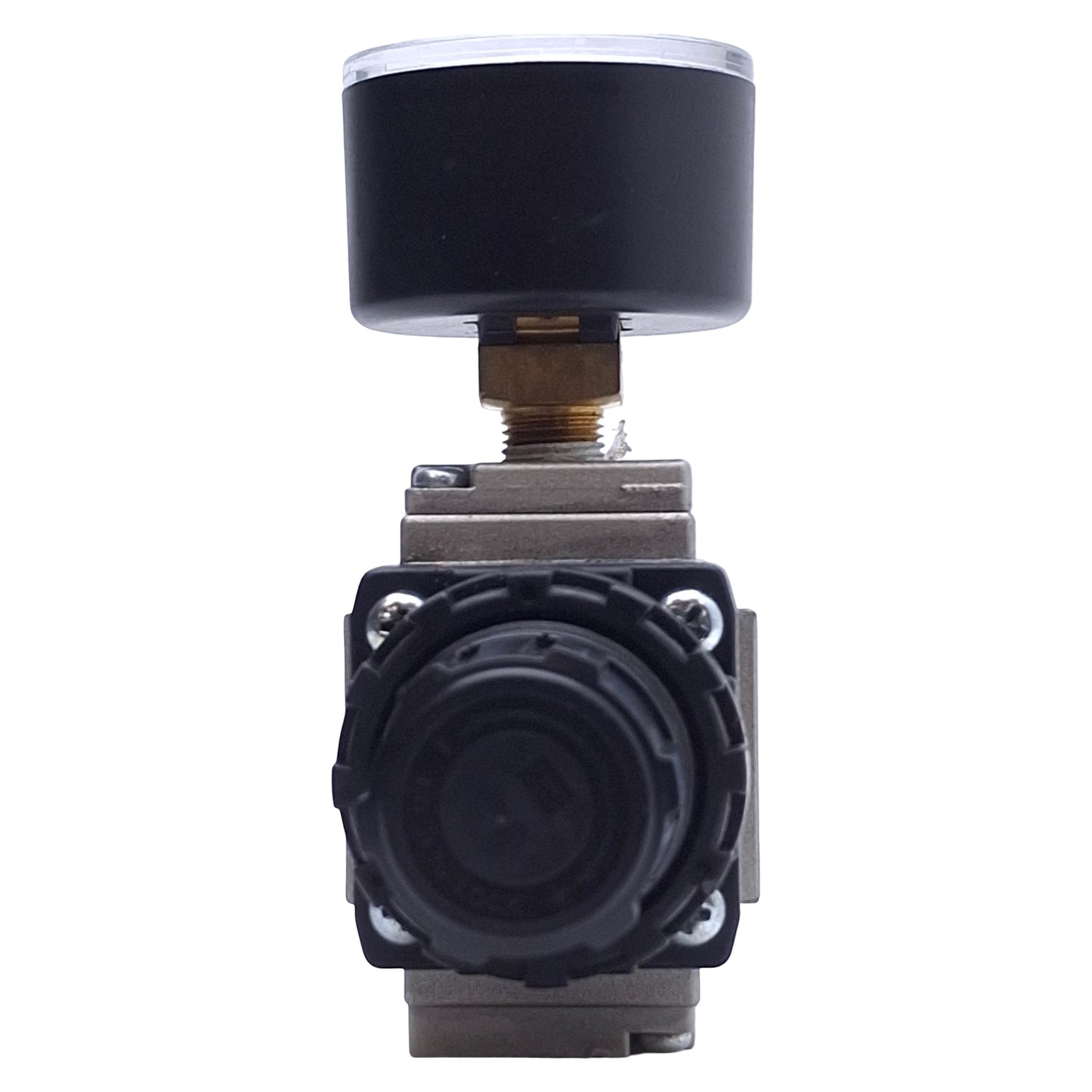 Used Lot of 3 SMC AR20-N02-Z Pneumatic Regulator, Set Range: 7-125psi, 0-160psi Gauge