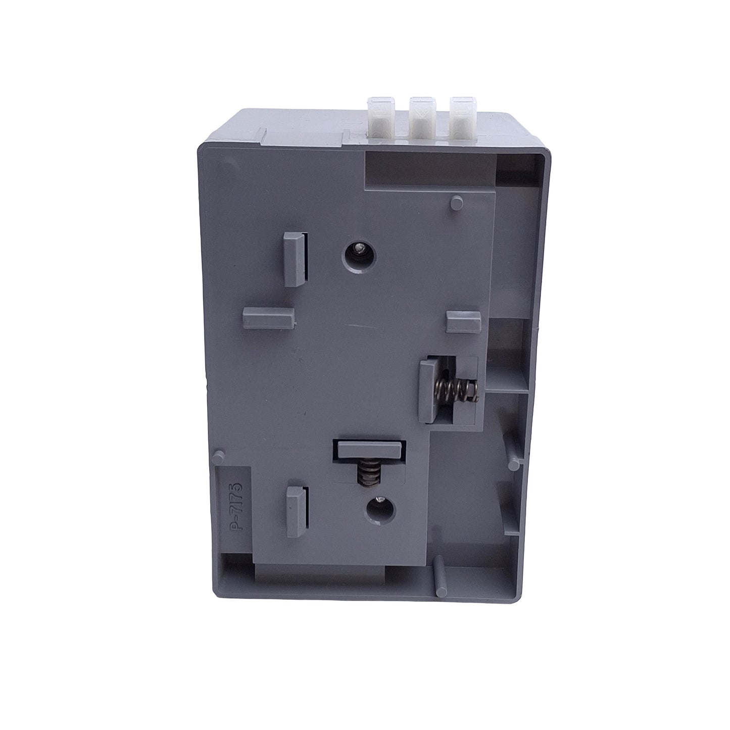 Used Hubbell DRUB15 Duplex Receptacle, 15A 125V, DIN Rail Mounting, 2-Pole, 3-Wire
