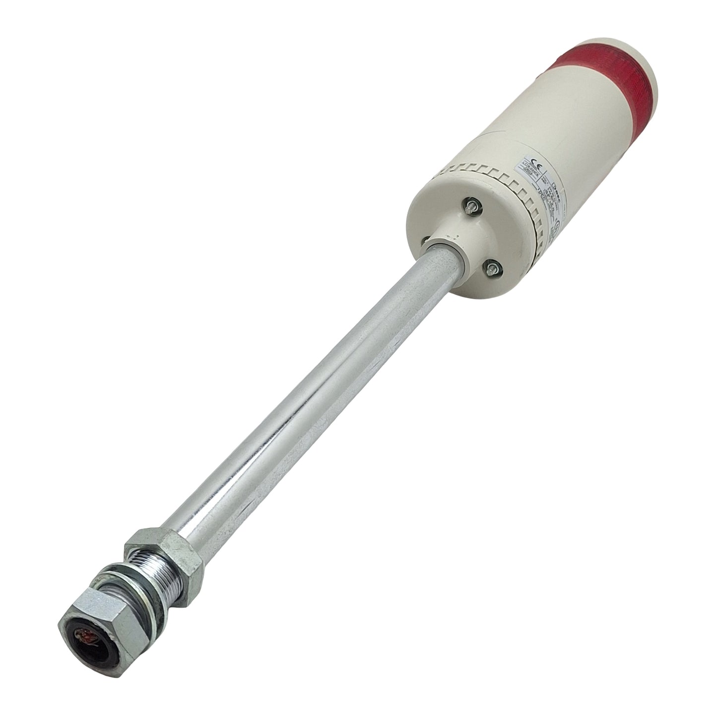 Used Idec LT7B-D24FB LT7A-R Signal Light Tower, Red, ø70mm, 0.4A 24VDC, 11in Pole