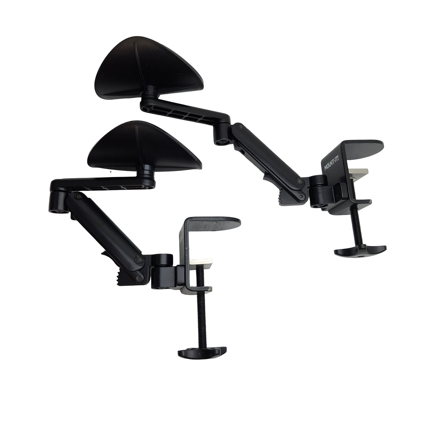 Used Lot of 2 Mount-It MI-7145 Adjustable Arm Rest for Desk 5KG Max Load 15" Vertical