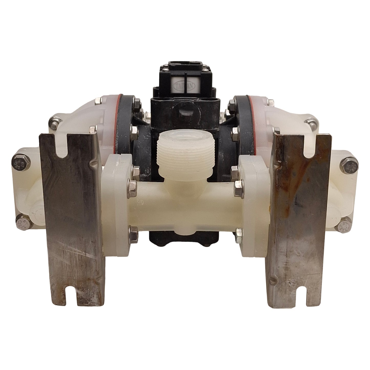 Used Sandpiper S07B1P1PPNS000 Air Operated Double Diaphragm Pump, 23gpm, 100psi