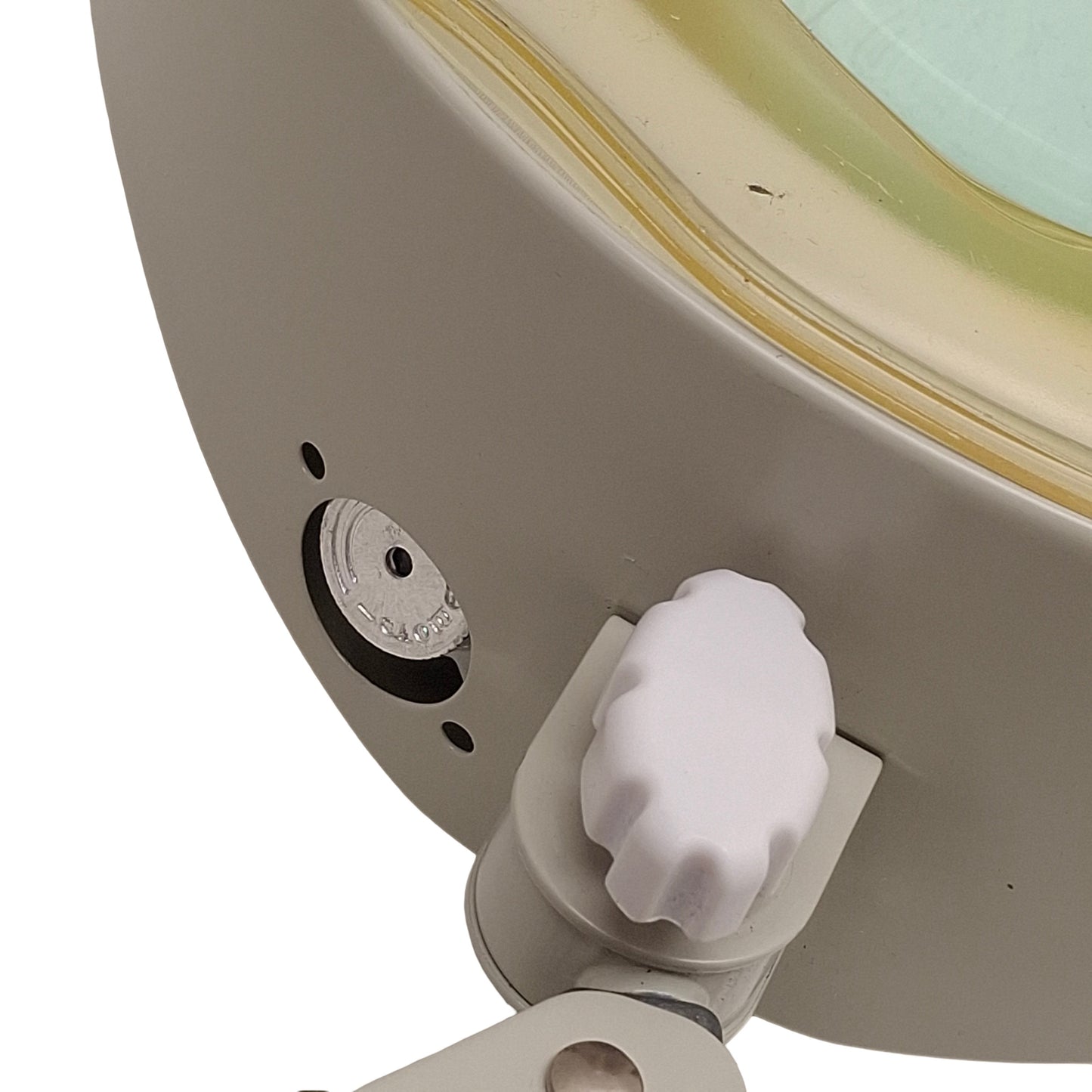 Used Luxo SL-114 IFM Magnifier, 45in Arm, 3 Diopter, 120VAC 5A 22W *No Clamp*