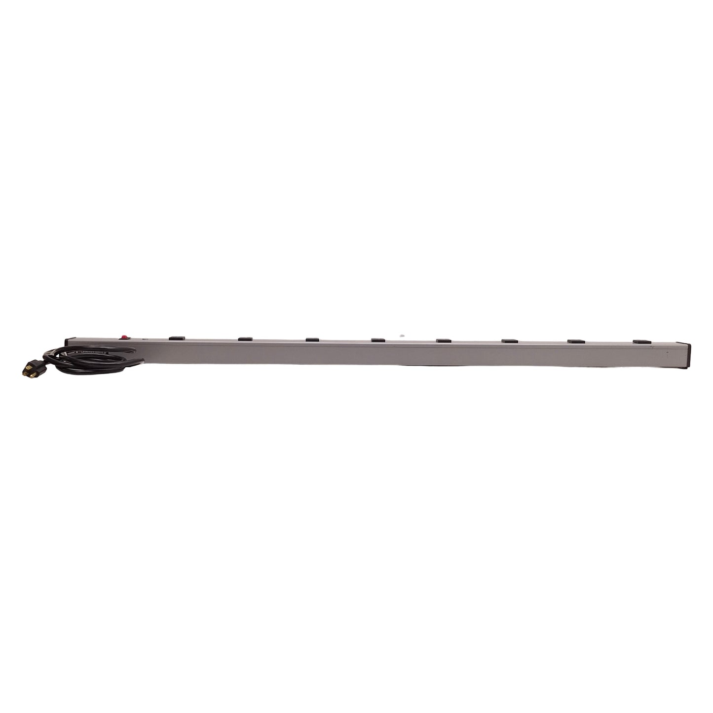 Used Wiremold UL401BC Power Strip 8-Outlets, 48" Length, 15A 120VAC 60Hz, 6' Cord