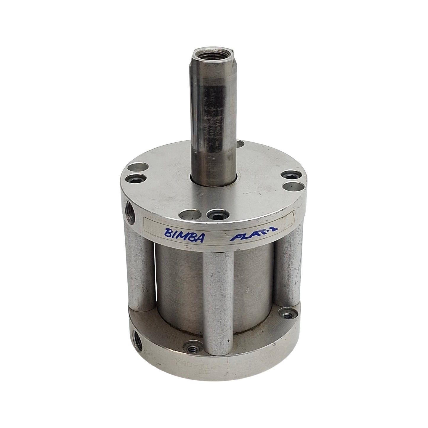Used Bimba FOD-312-3 Flat-1 Pneumatic Cylinder, ø2in Bore, 2in Stroke, 1/8in NPT
