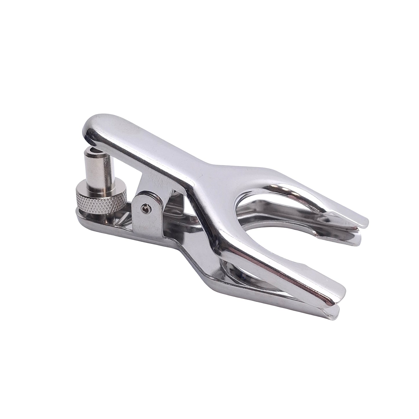 New Chemglass CG-150-06 No35 Laboratory Pinch Clamp, Stainless Steel