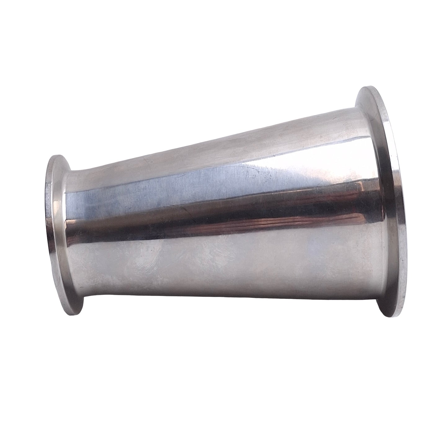 Used BH Sanitary Fittings TCCRED30x20 Concentric Reducer, 3in x 2in Tri-Clamp, 304SS
