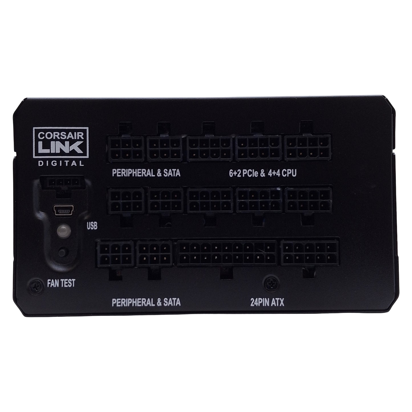 Used Corsair RPS0010 RM1000i Power Supply 1000W Output, 100-240VAC Input, 6.5-13A