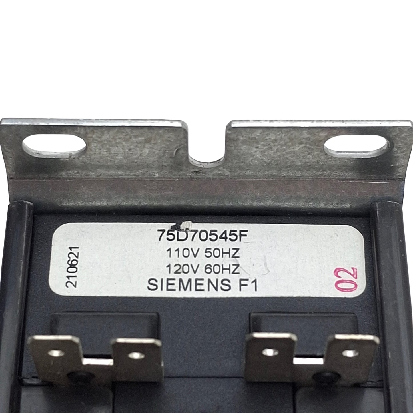 Used Siemens 42BF15AFM Contactor, 2-Poles, 30A 600VAC, 110/120VAC Coil