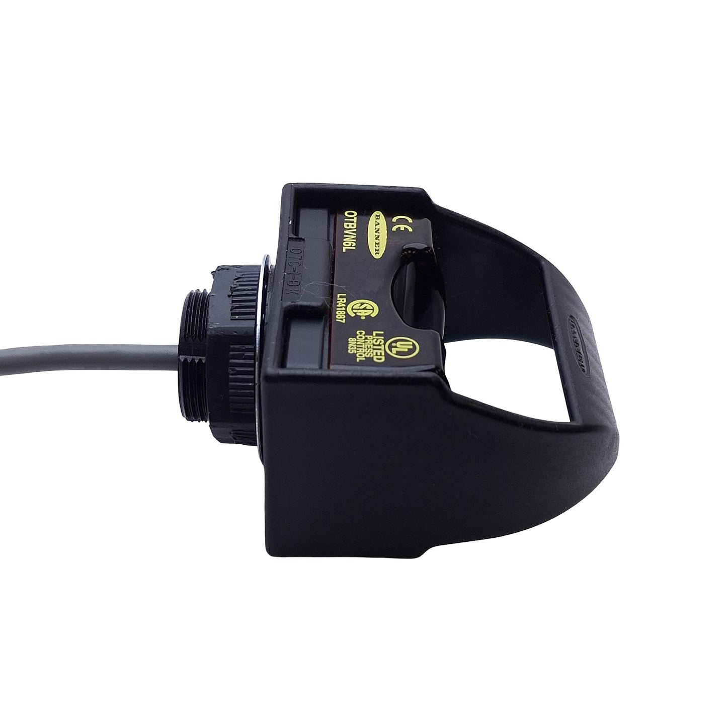 Used Banner Engineering OTBVN6L Optical Touch Button, 10-30VDC, Complimentary NPN Out