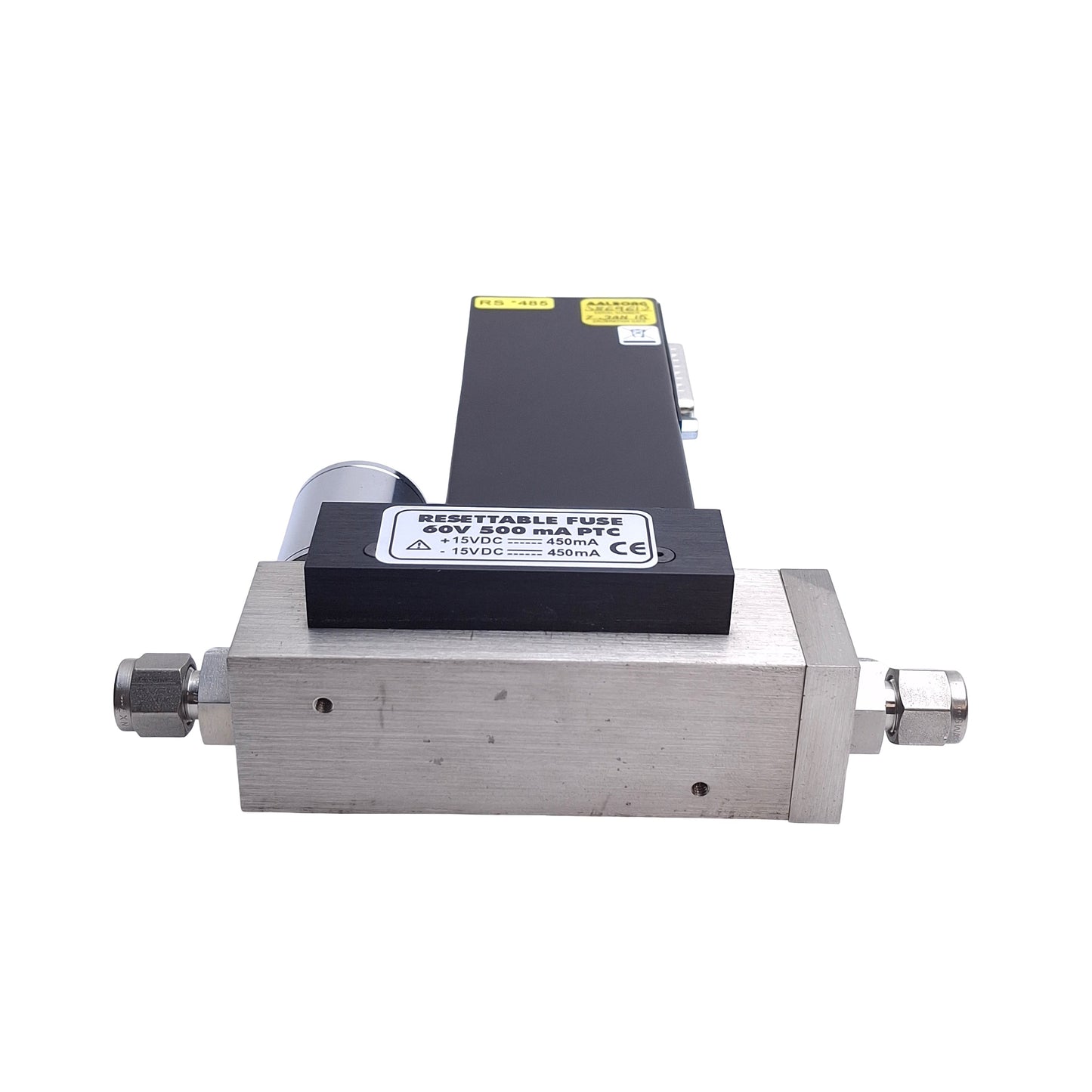 Used Aalborg DFC36S-VAN5-C5 Mass Flow Meter, 0-30 L/min Argon, RS485, 0-5VDC Output