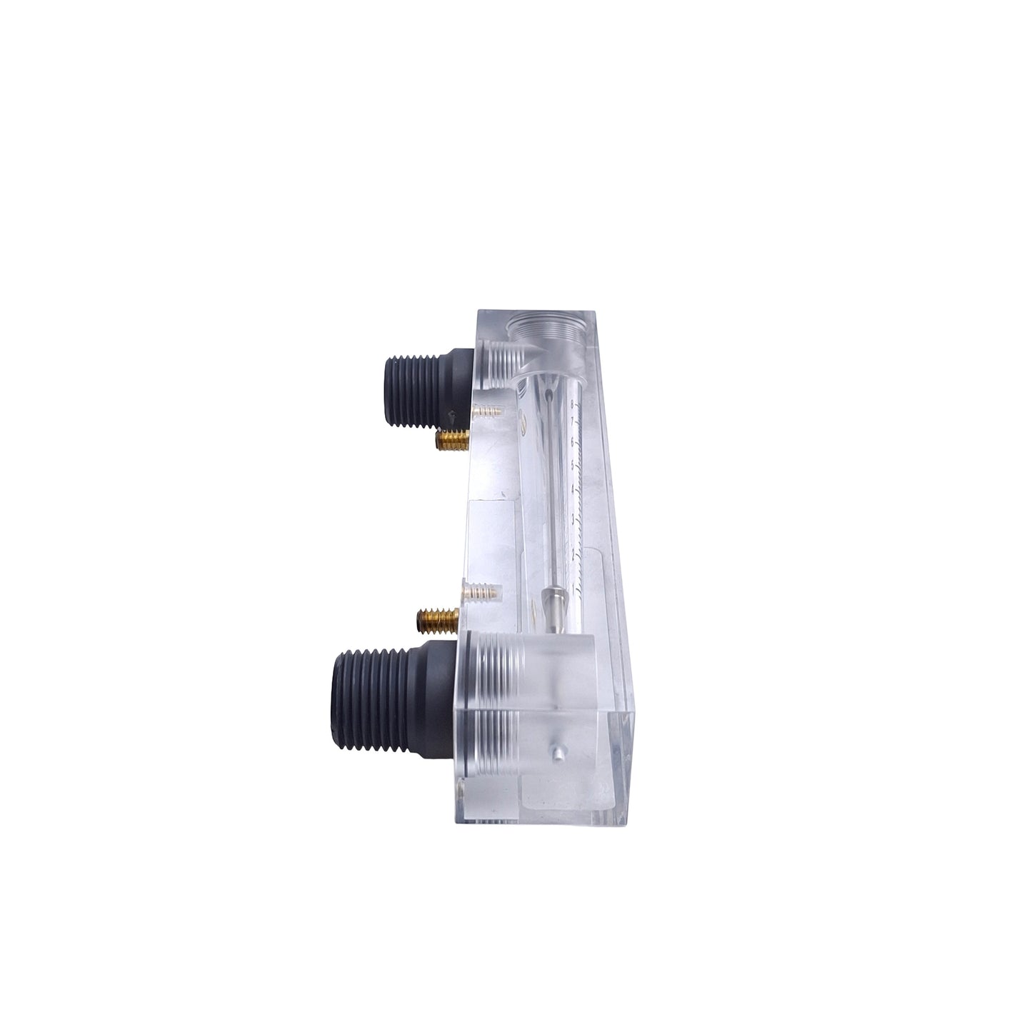 Used King Instruments 75202103C03 Acrylic Flowmeter, 1-8SCFM Air, 1/4 & 1/2in NPT