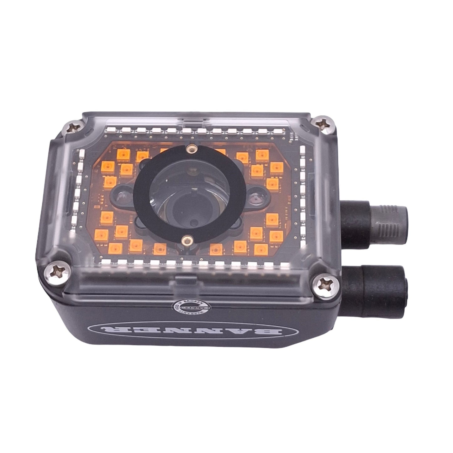Used Banner ABR7109-MSE2 Barcode Reader, 1.3MP 1280x1024, 9mm Lens, 10-30VDC