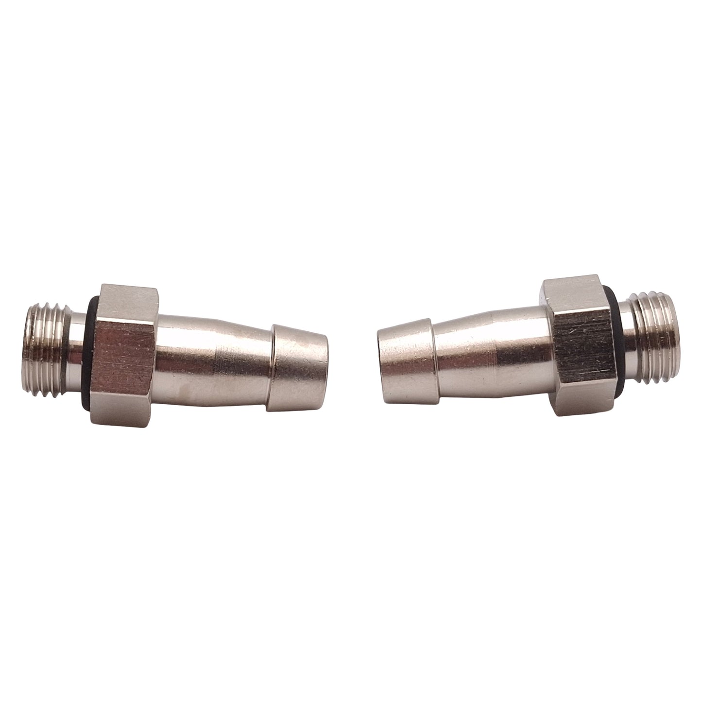 New Julabo 8970460 Hose Barb Fitting Pair For F250 & AWC100, ø8mm Barb, M10x1 Male