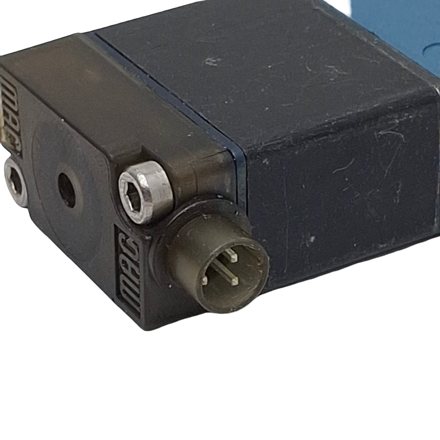 Used Mac 46A-LSA-AC-JDAP-1FD Solenoid Valve, 4/2-Way, Vac~100psi, 24VDC Coil