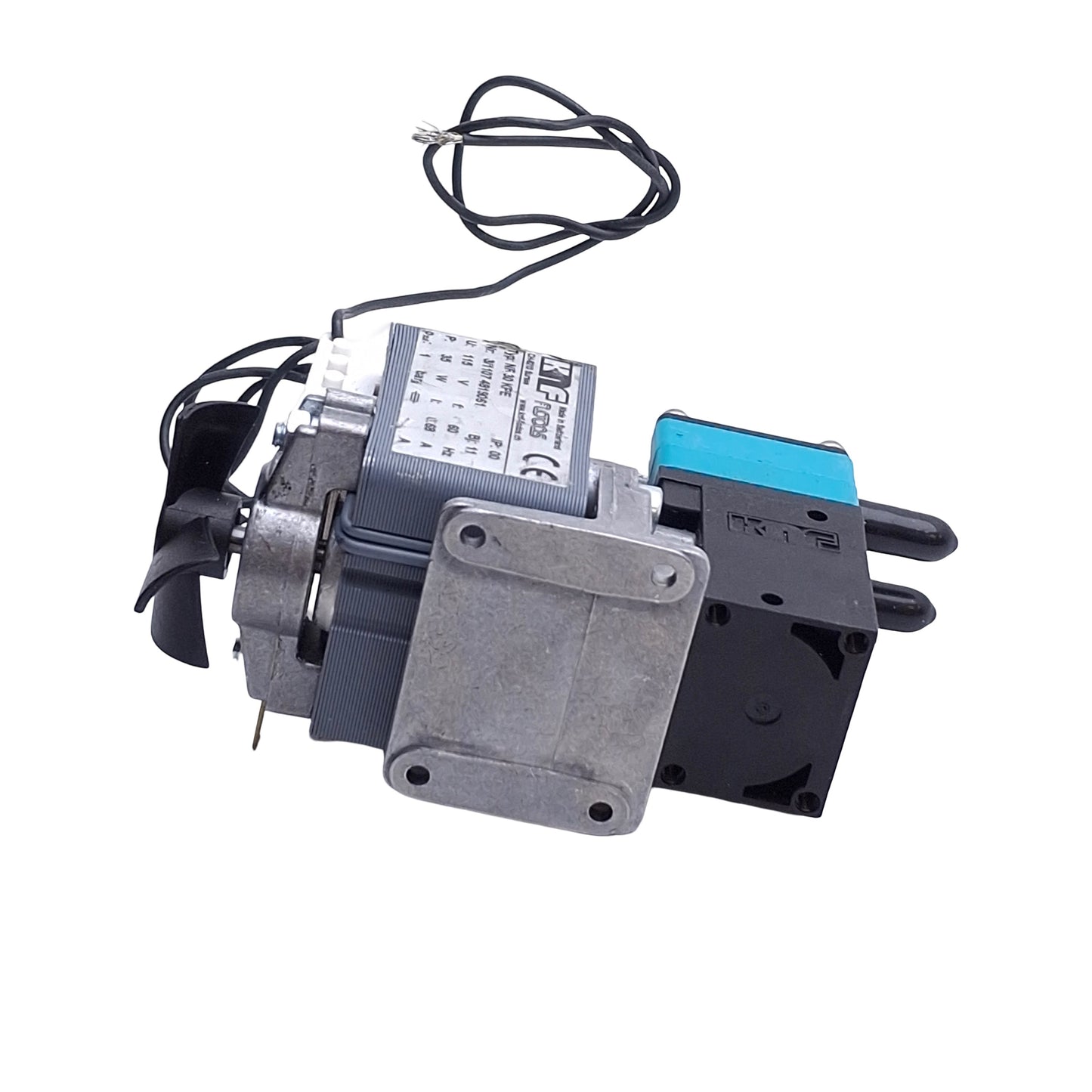 Used KNF NF30KPE Diaphragm Pump, 1bar, 115VAC 35W, 4mm Hose Barb, 6m Head, 0.3L/Min