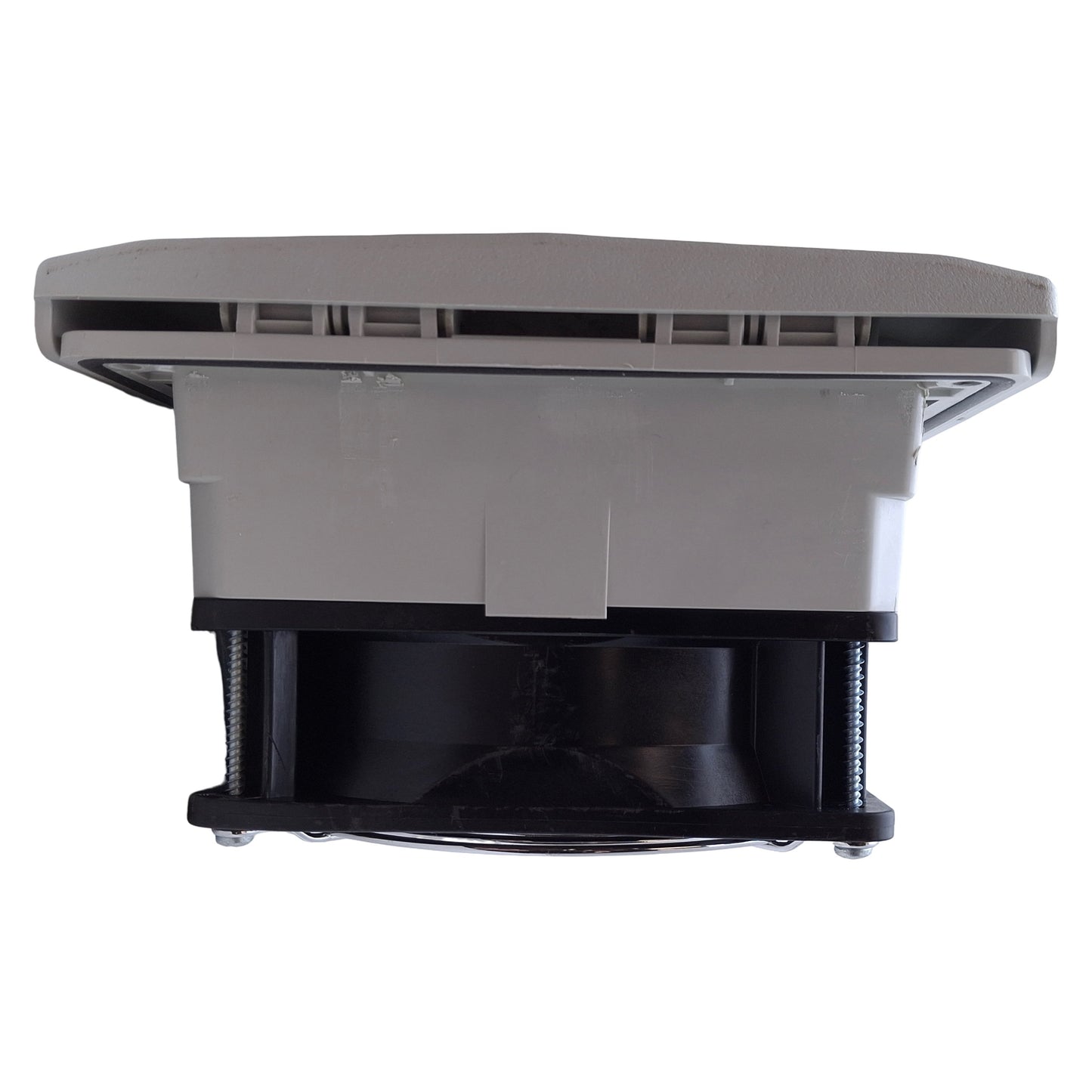 Used Hoffman HF0524414 nVent Enclosure Filter Fan 24VDC, 35CFM, 5in x 5in