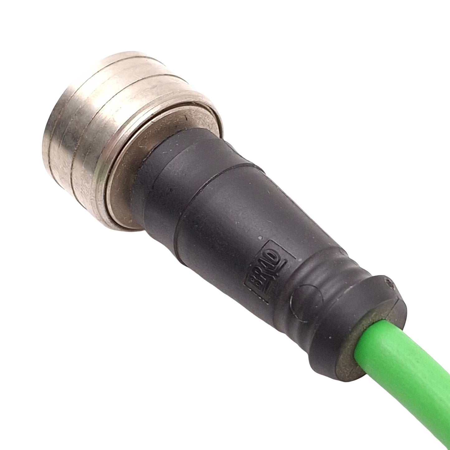 Used Microscan 61-000163-01 Ethernet Cable For QX-830, RJ45, Ultralock M12 8-Pin, 3m