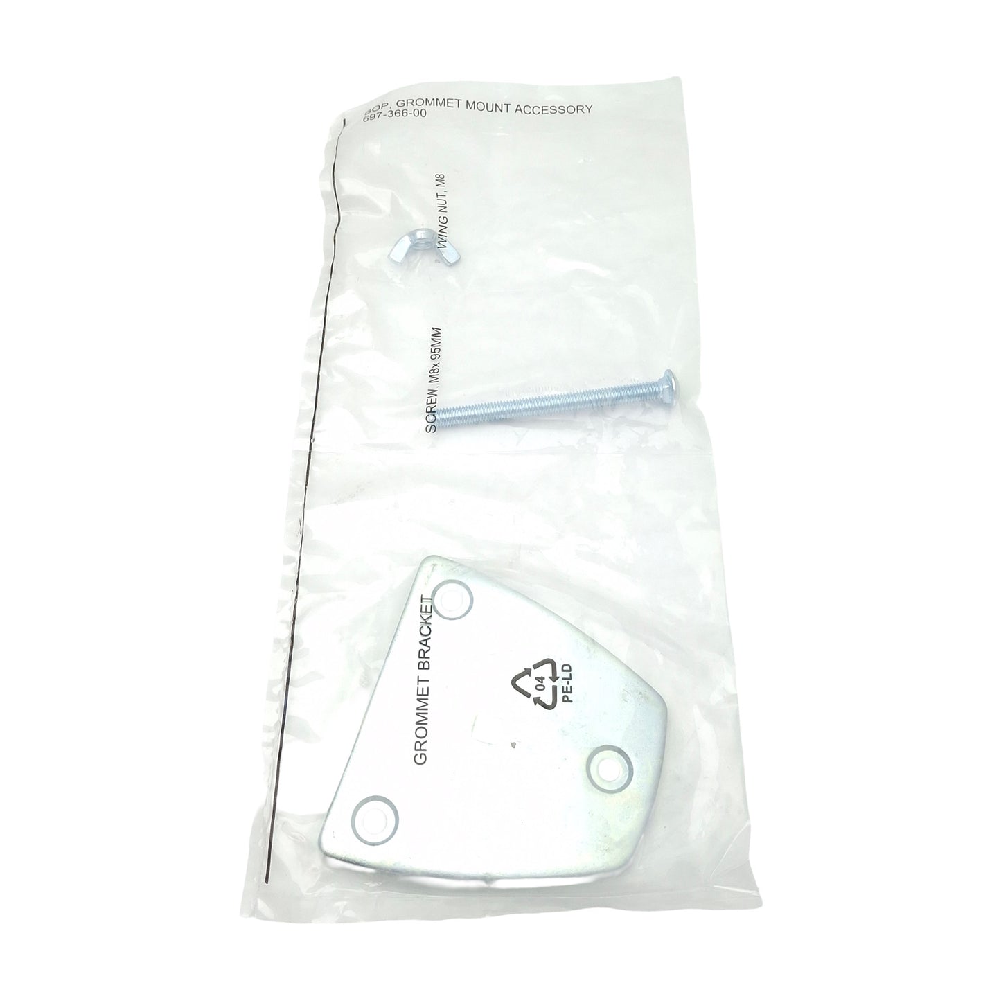 New Ergotron 697-366-00 Bop Grommet Mount Accessory Kit For Monitor Arm Base, M8