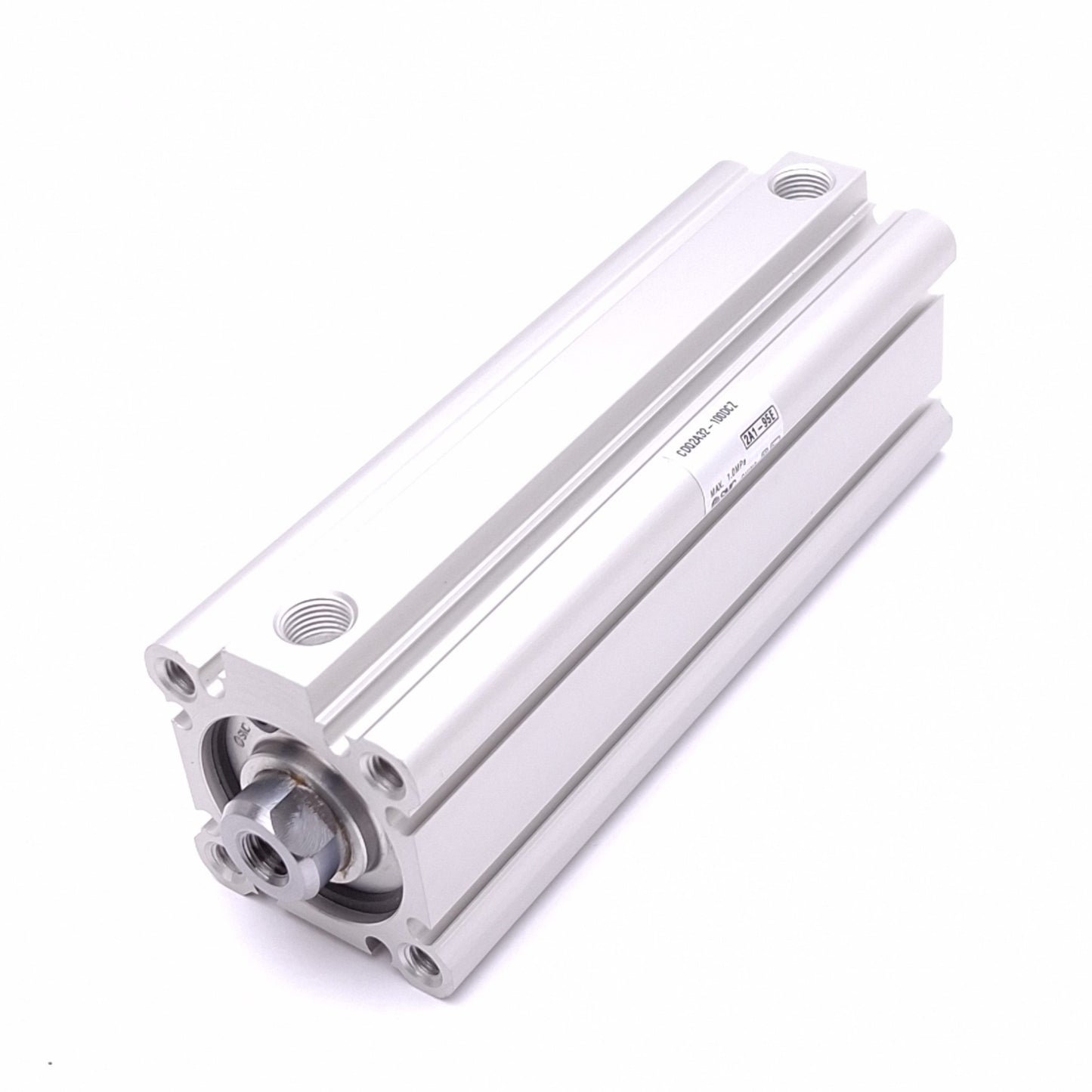 New SMC CDQ2A32-100DCZ Compact Cylinder, 32mm Bore, 100mm Stroke, Rc 1/8in, 1.0MPa