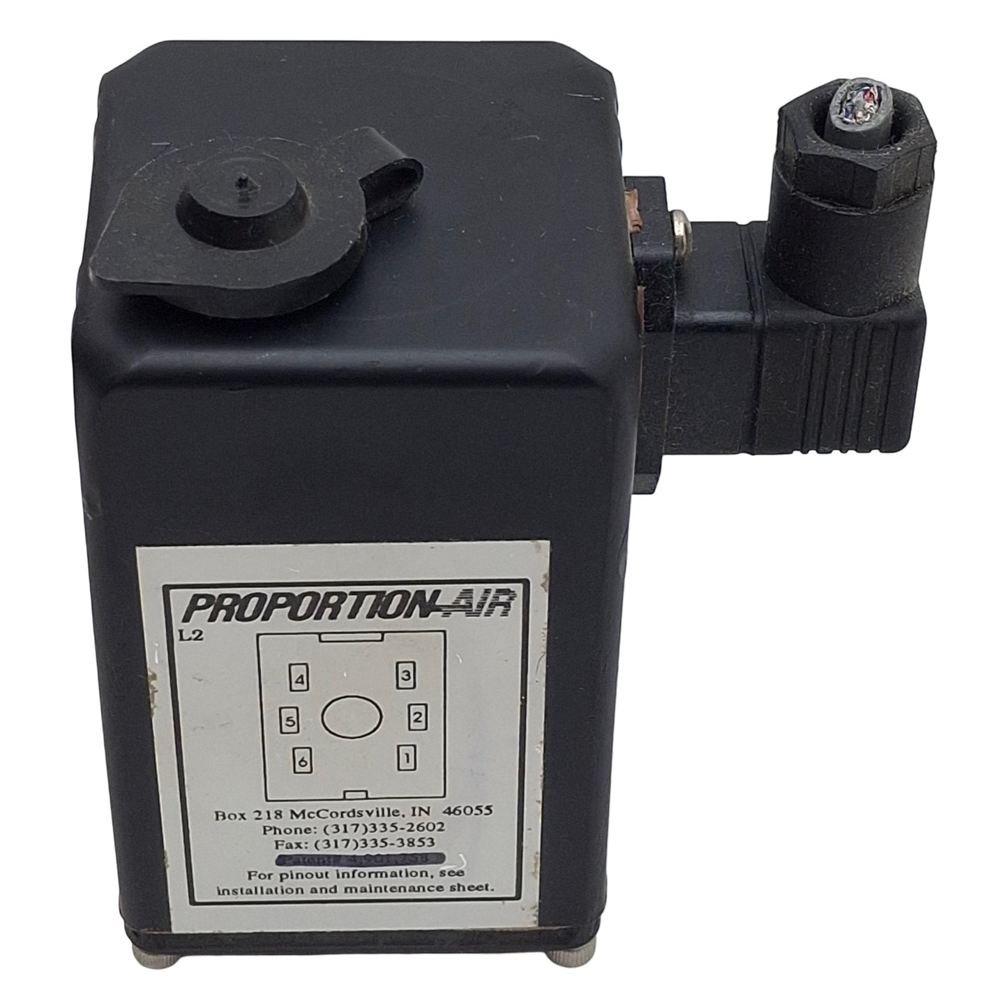 Used Proportion-Air QB1TFIC500 Pressure Control Valve, 1/8in NPT, Vac-175psi, 24VDC