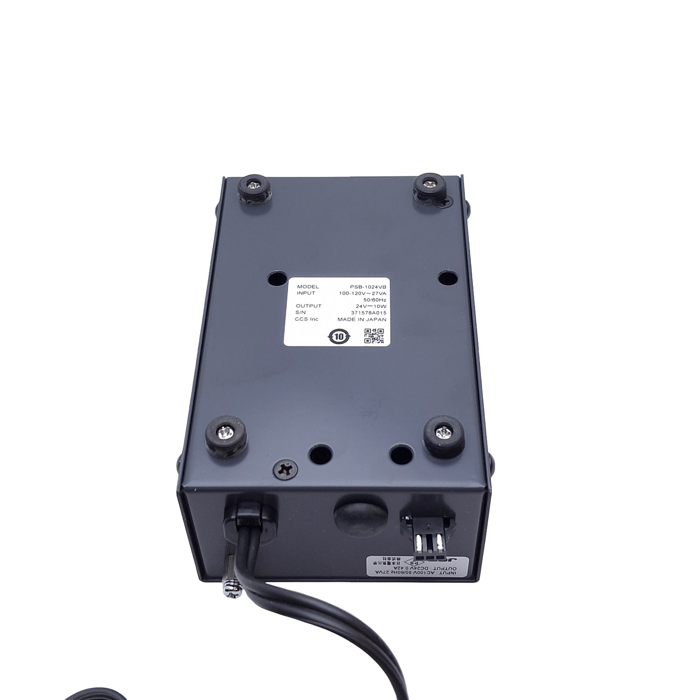 Used CCS PSB-1024VB Machine Vision LED Power Supply 100-120VAC In, 24VDC 10W Out