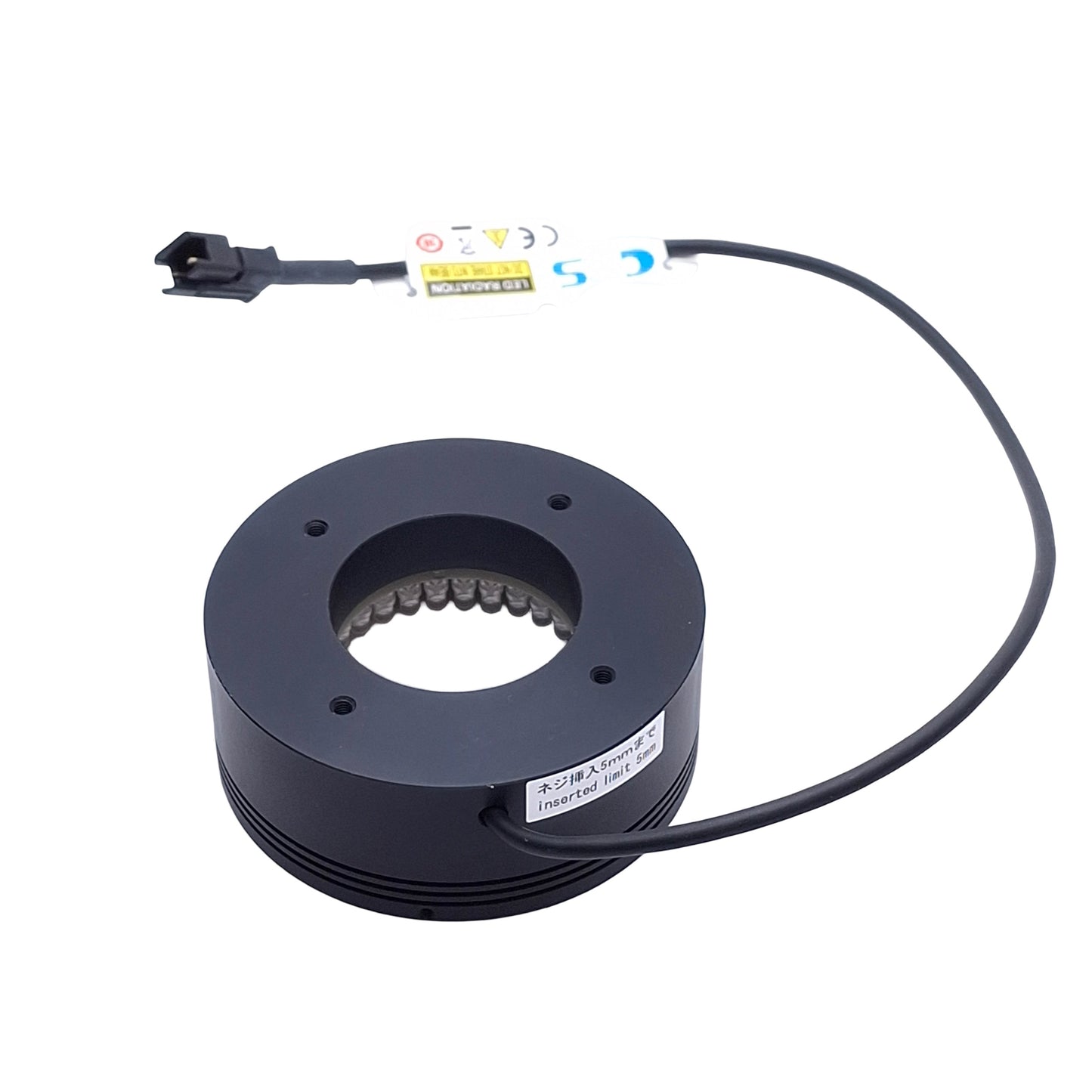 For parts or not working CCS LDR2-70SW2 Machine Vision Ring Light White 70mm OD, 35mm ID *Some Bad LEDs*