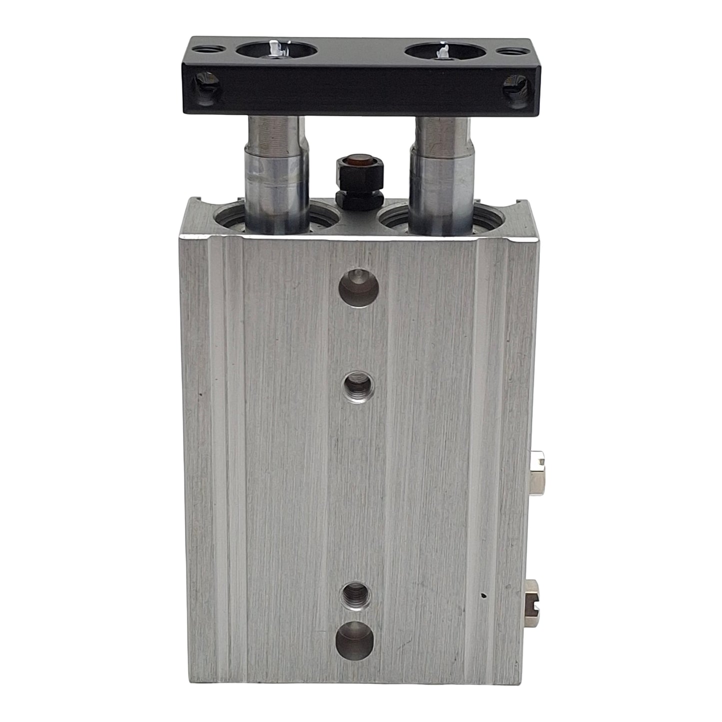 Used CKD STRM-1610 Pneumatic Twin Rod Guided Cylinder, ø16mm Bore 10mm Stroke, M5x0.8