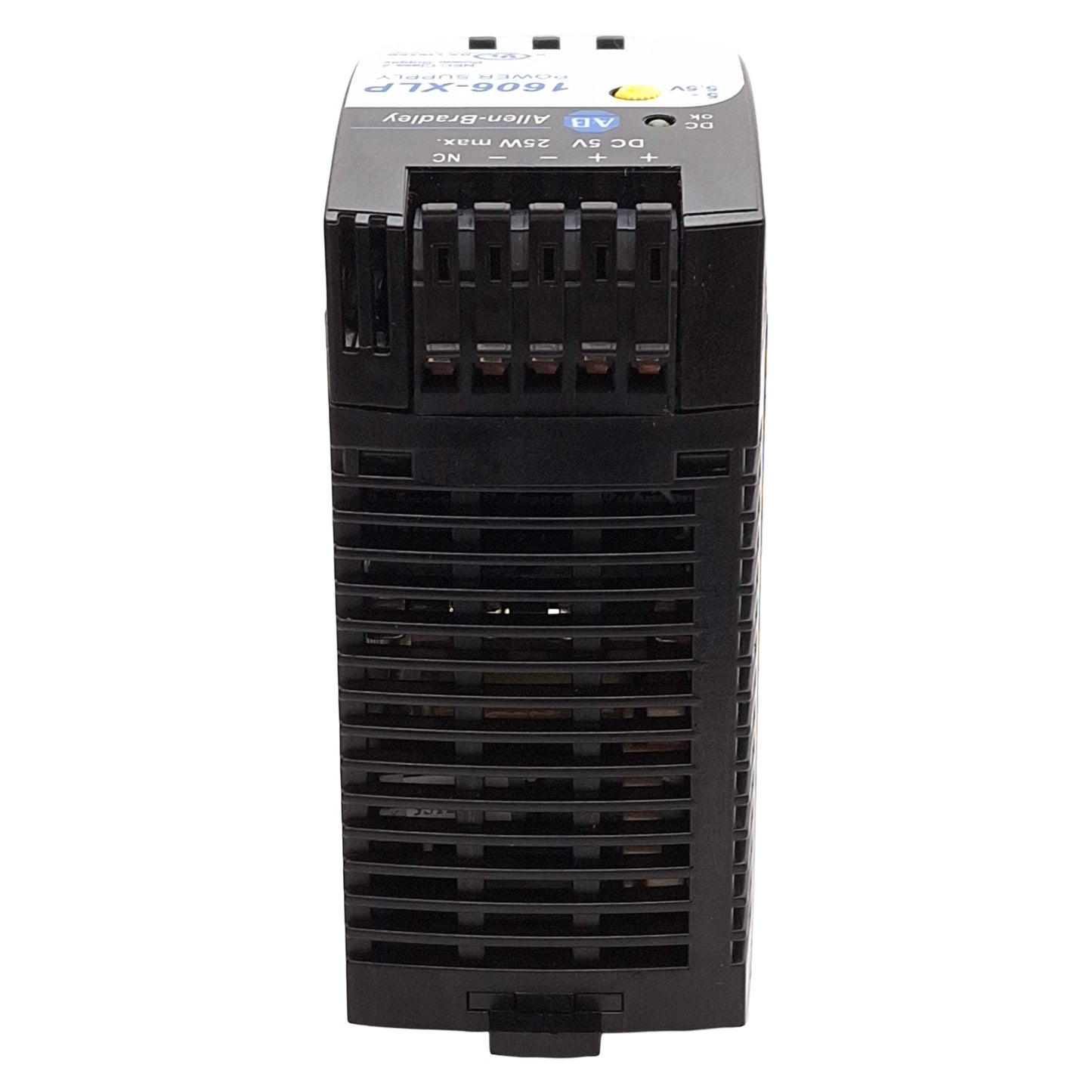 Used Allen Bradley 1606-XLP25A Power Supply, 25W, 100-240VAC Input, 5-5.5VDC Output