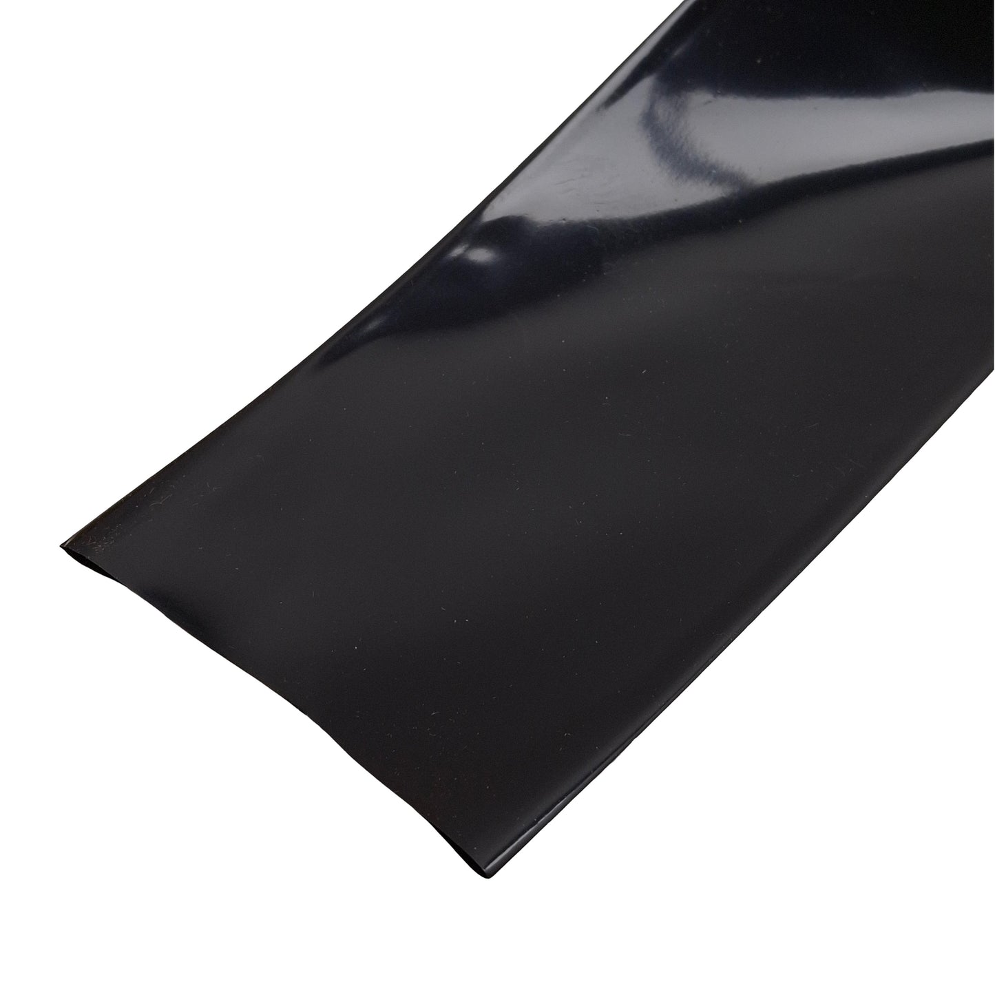 New ULINE S-14496 Black Polyurethane Tubing Roll, 4 Mil, 4in Width x 1500ft Length