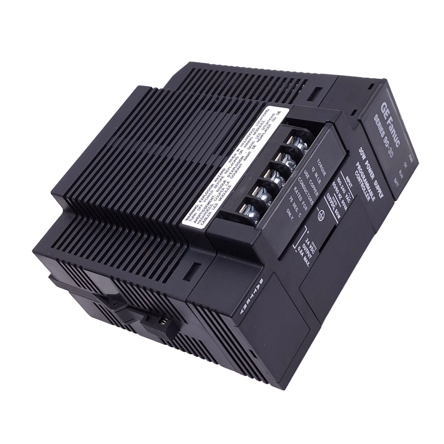 Used GE Fanuc IC693PWR321R Power Supply Module for 90-30PLC, 100-240VAC In, 24VDC Out