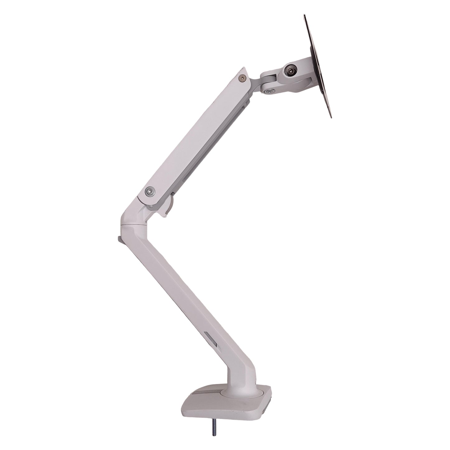 Used Ergotron 45-486-216 MXV Desk Monitor Arm 7-20lbs Capacity, VESA 75/100 Mount