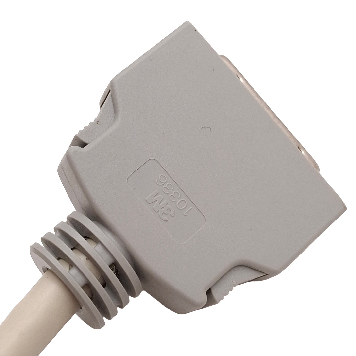Used GE Fanuc IC800CBL002A Digital Servo Command Cable Assembly, 90-30 Series, 3m