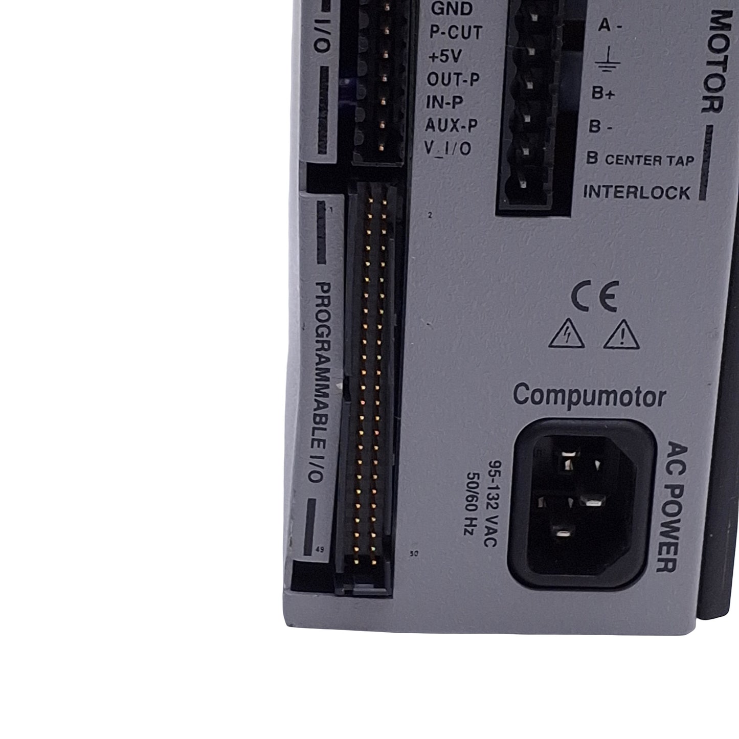 Used Parker OEMZL6104 Compumotor Drive 1-Axis I/O In: 19 Out: 9 120VAC *Connector*
