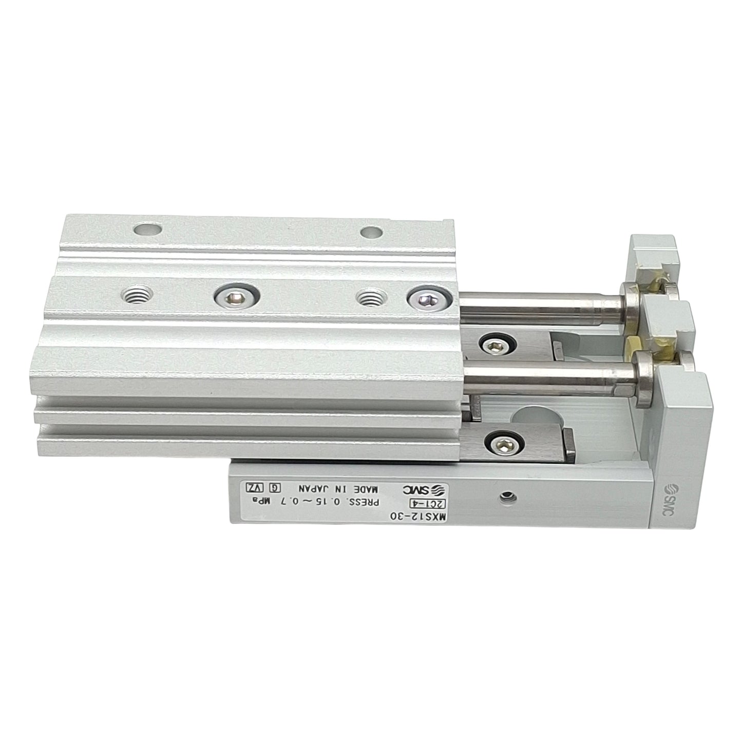 New SMC MXS12-30 Pneumatic Slide Table, ø12mm Bore, 30mm Stroke, 0.15-0.7MPa, M5