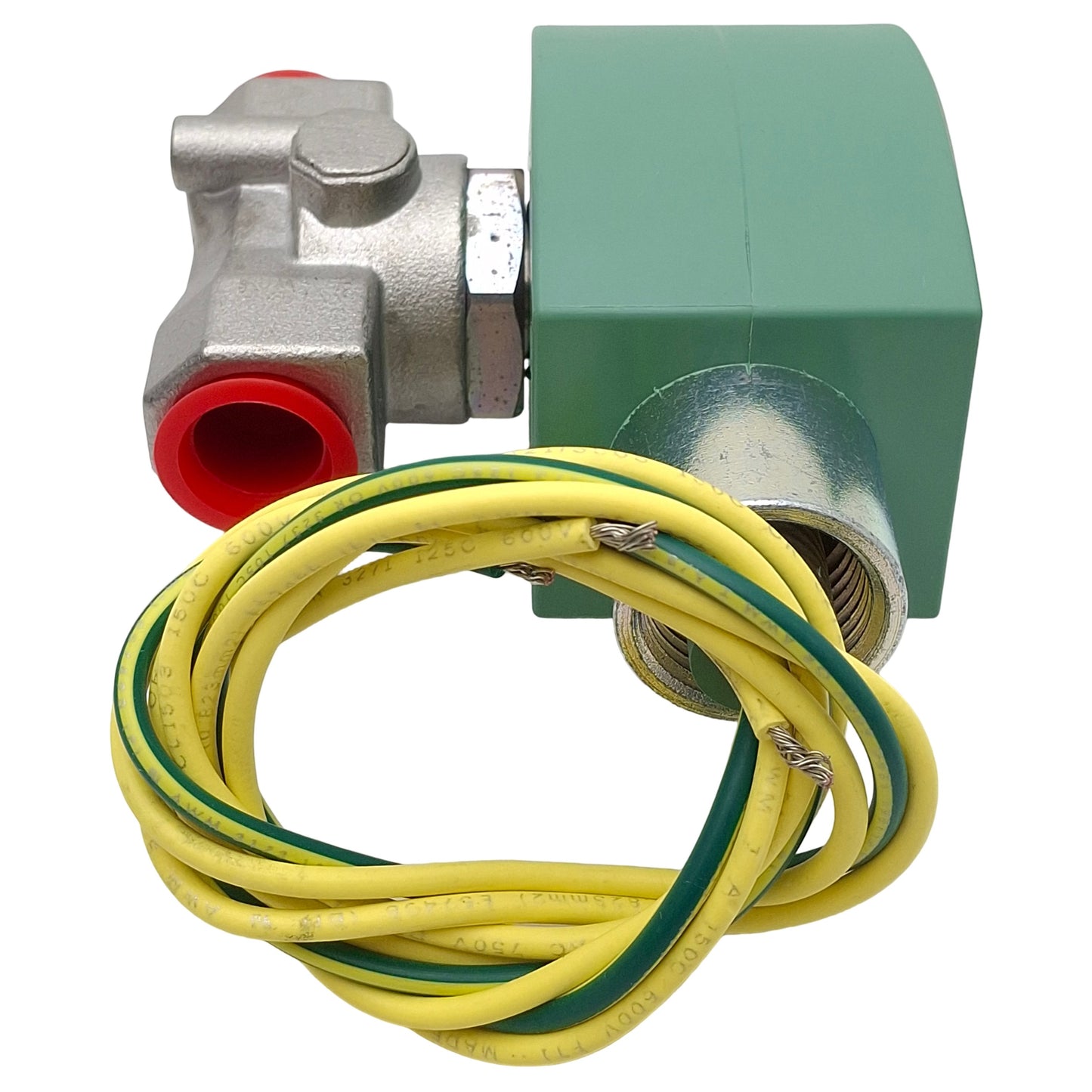 New Asco 8263H321 Red-Hat Solenoid Valve, 2-Way 3/8in NPT, 60psi Max, 220/240V Coil