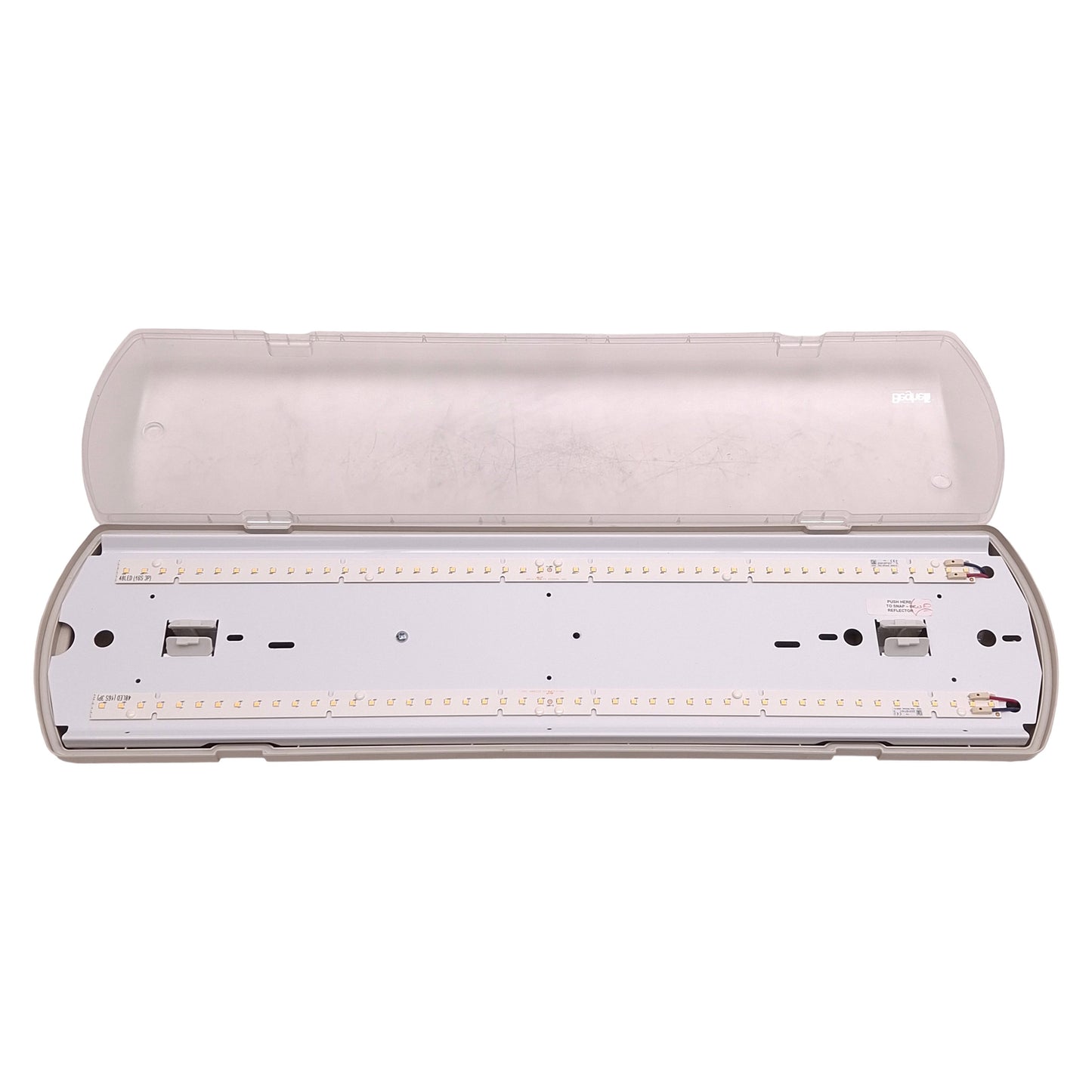 New Beghelli BS100LED 2HT LO WT40 120-277V Vapor Tight Light 2", 120-277VAC