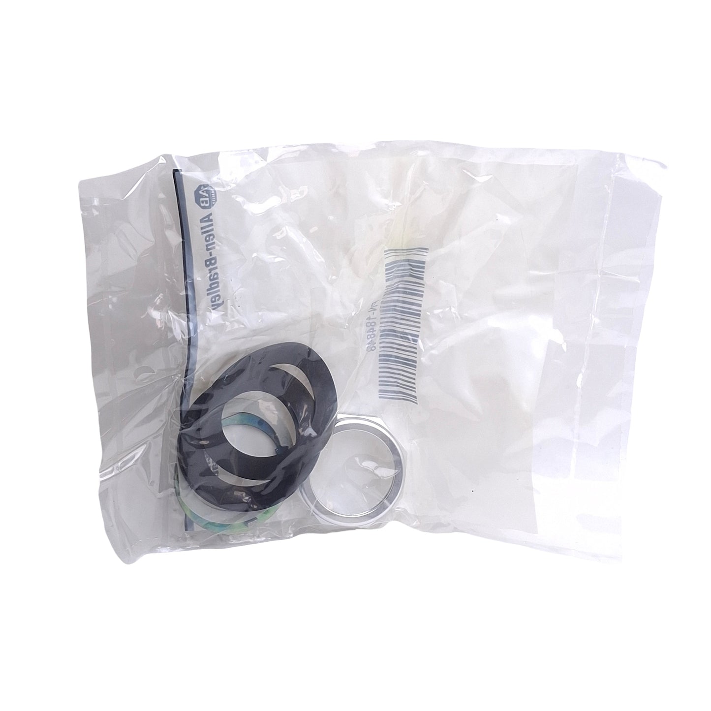 New Allen Bradley 800T-A2A Pushbutton Switch, Momentary, Flush, 30mm, Black, 1NO+1NC