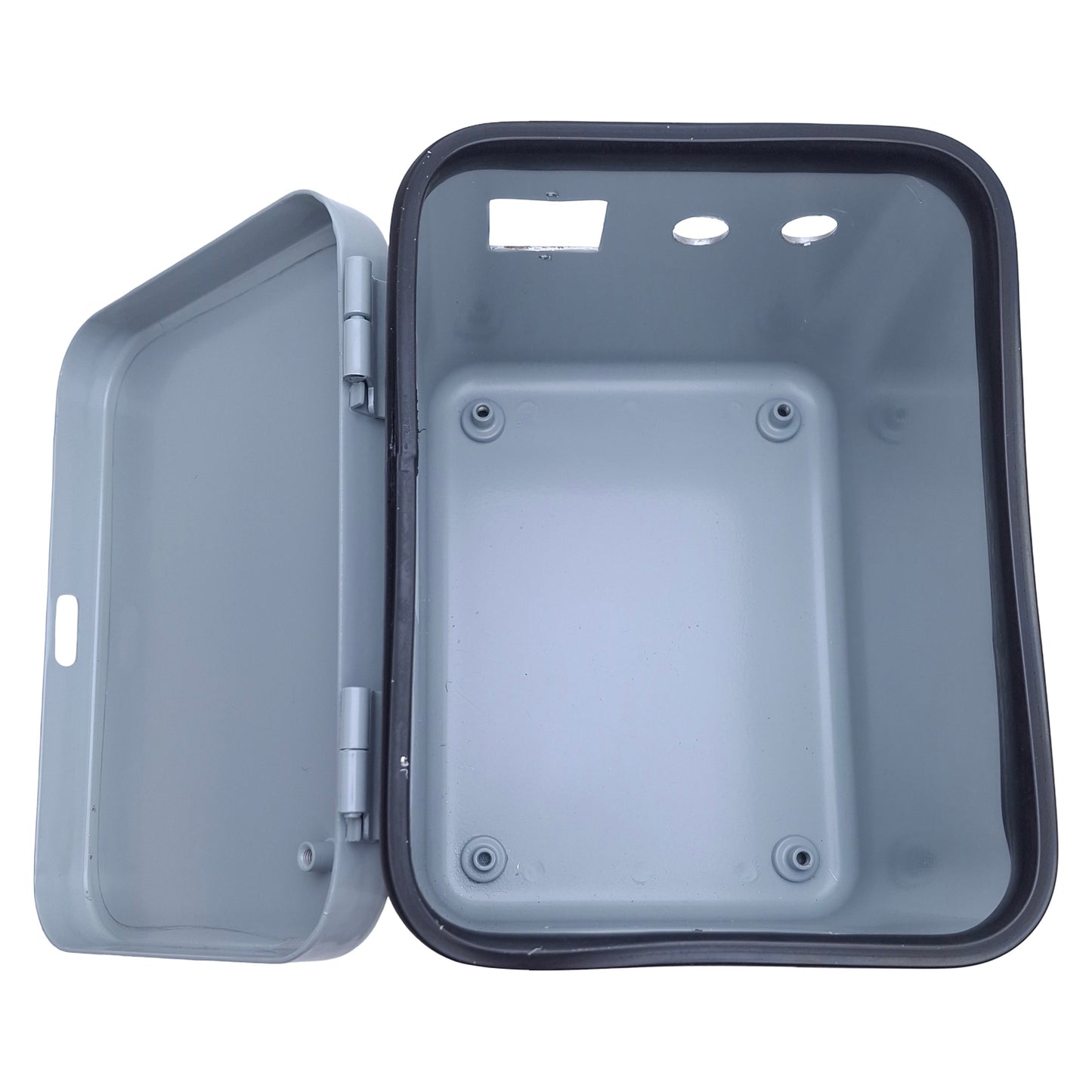 Used nVent Hoffman A866DL Steel Enclosure w/Quick-Release Latch 8" x 6" x 6"