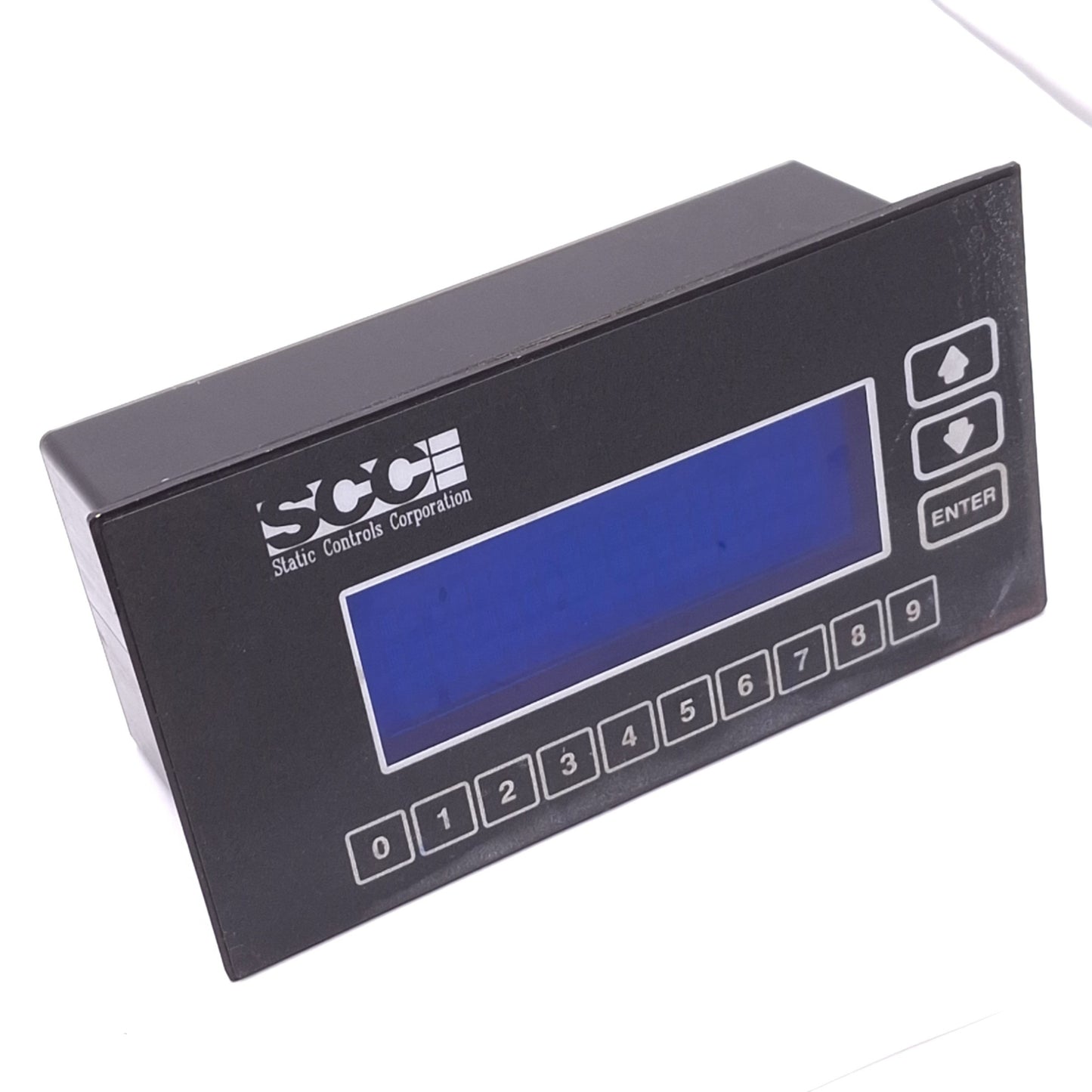 Used SCC 1080-S2-13-32-OM Operator Interface, 4x20 Character, RS-232, 12VDC
