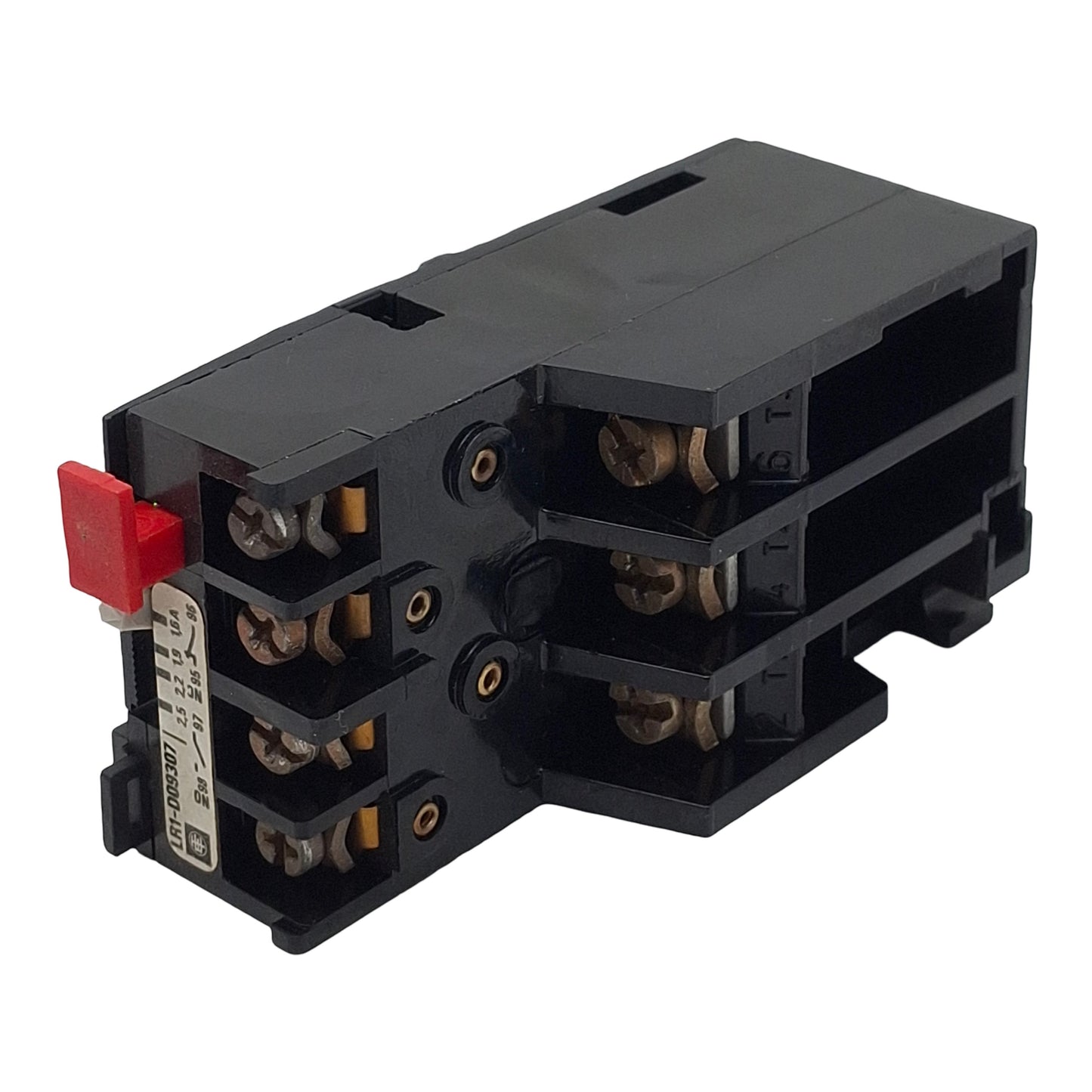 Used Telemecanique LR1-D09307 Thermal Overload Relay, 3P 1NC+1NO 1.6-2.5A, 10A 600VAC